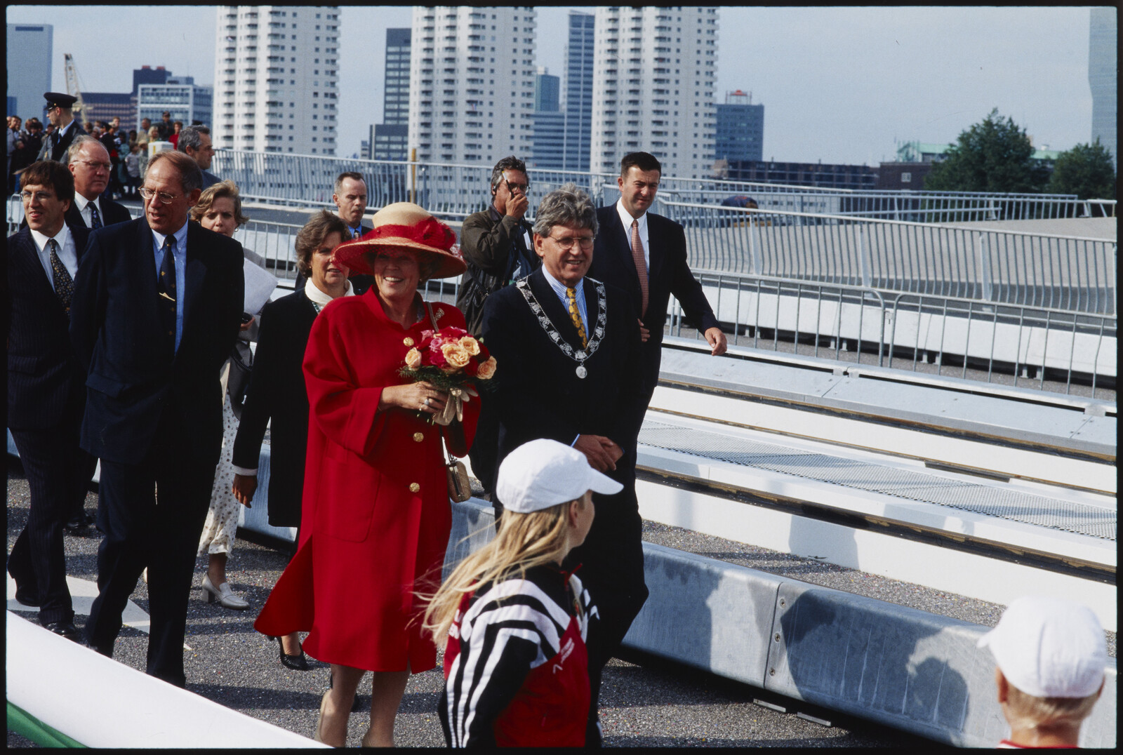 Erasmusbrug koninklijke opening @Stadsarchief Ontwikkelingsbedrijf Rotterdam