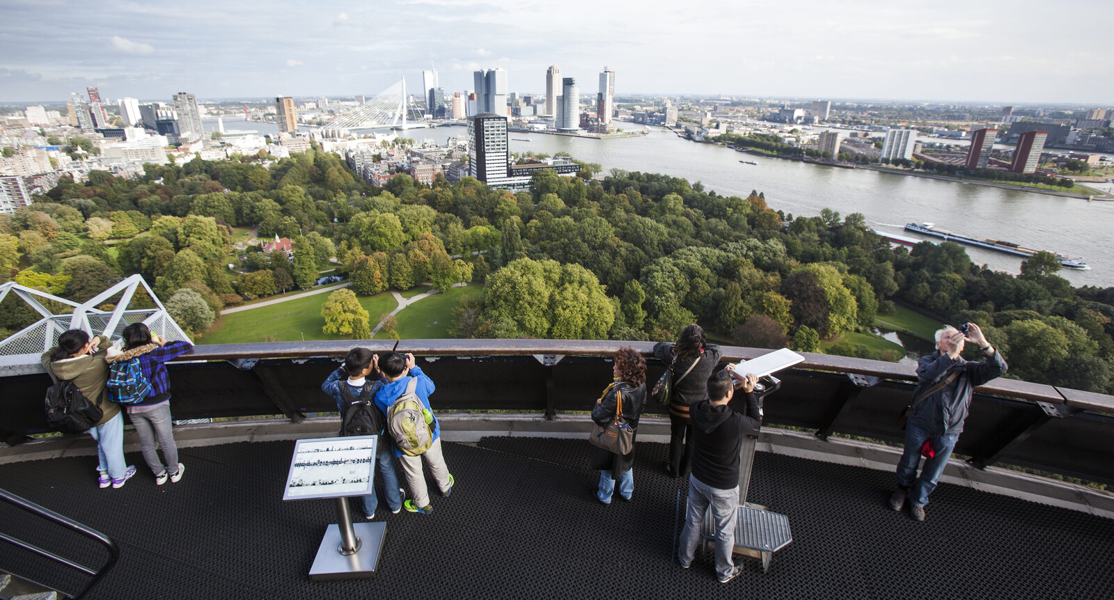Euromast uitzicht 2013 ️500 watt