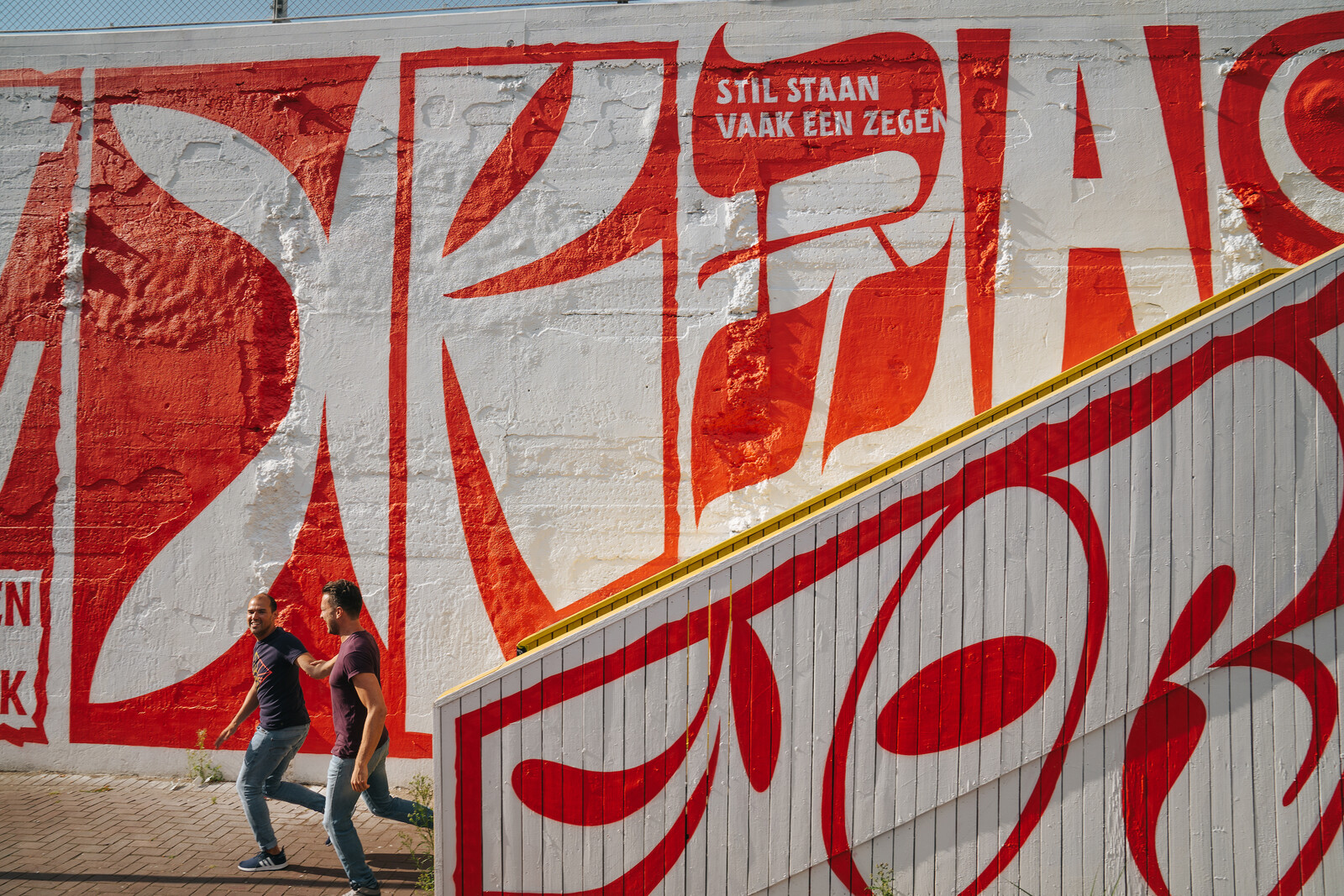 Luchtsingel rode trap 2019 ️ Adrienne Wildeman jpg