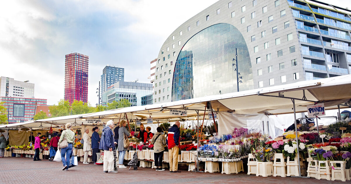 Markten in Rotterdam de Markt Binnenrotte RotterdamCentrum