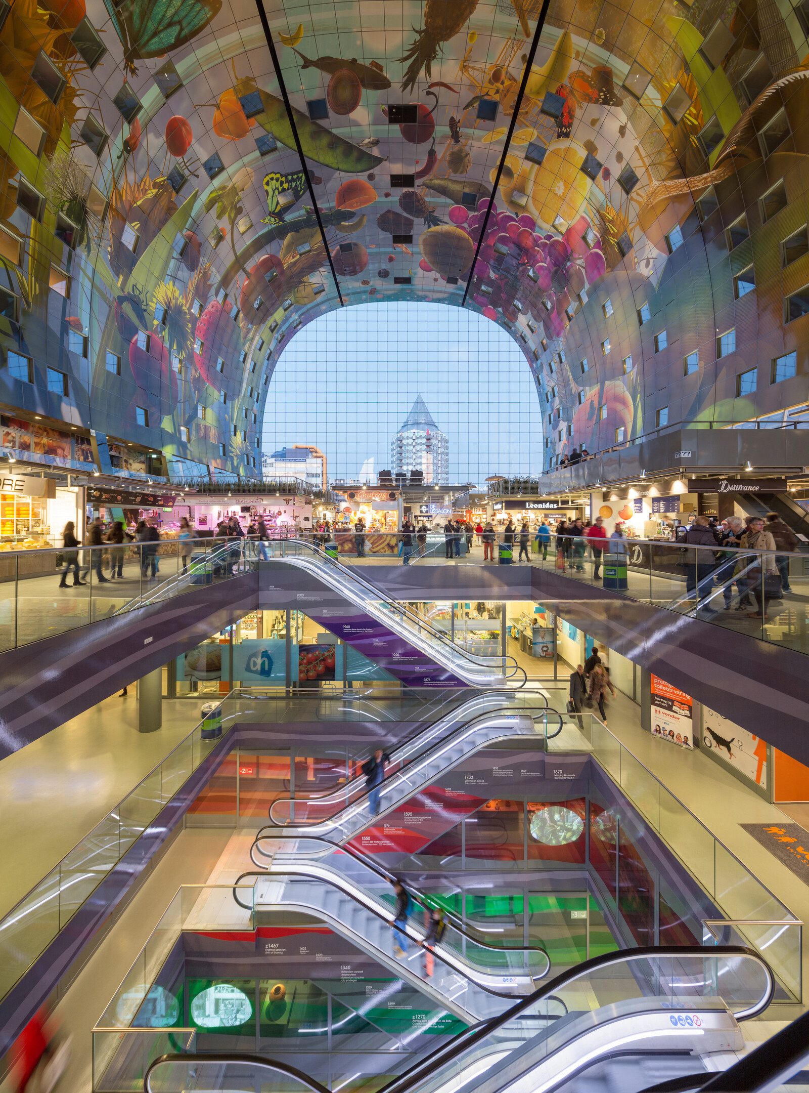 Markthal 1522 Rotterdam Image Bank Royalty Free