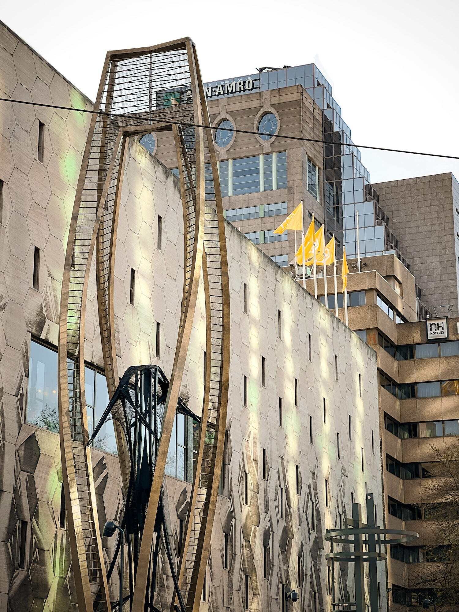 Untitled Naum Gabo statue Rotterdam Hanna Owusu