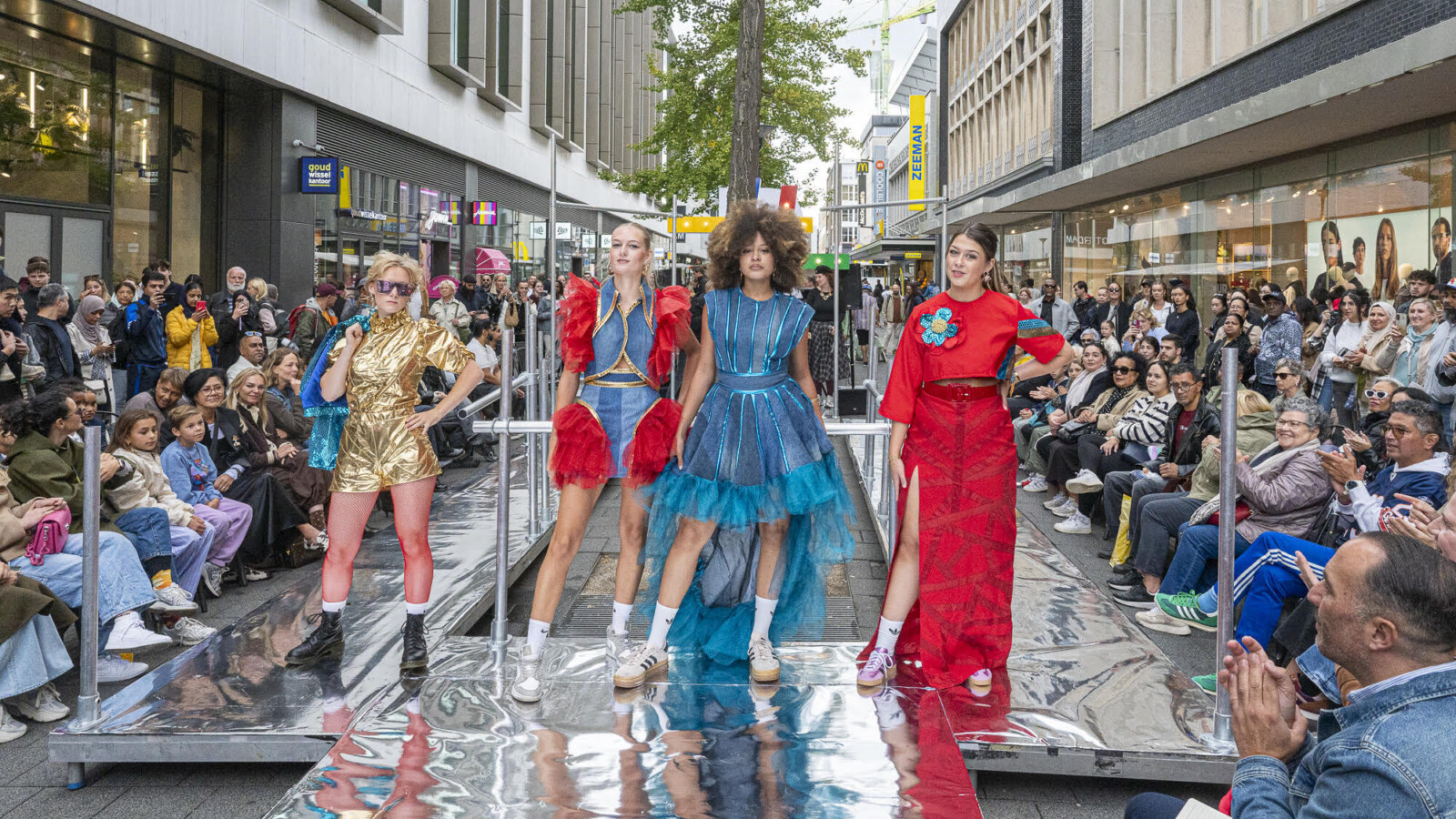 Finale modeburgemeester Hoogstraat foto door Mick de Witte