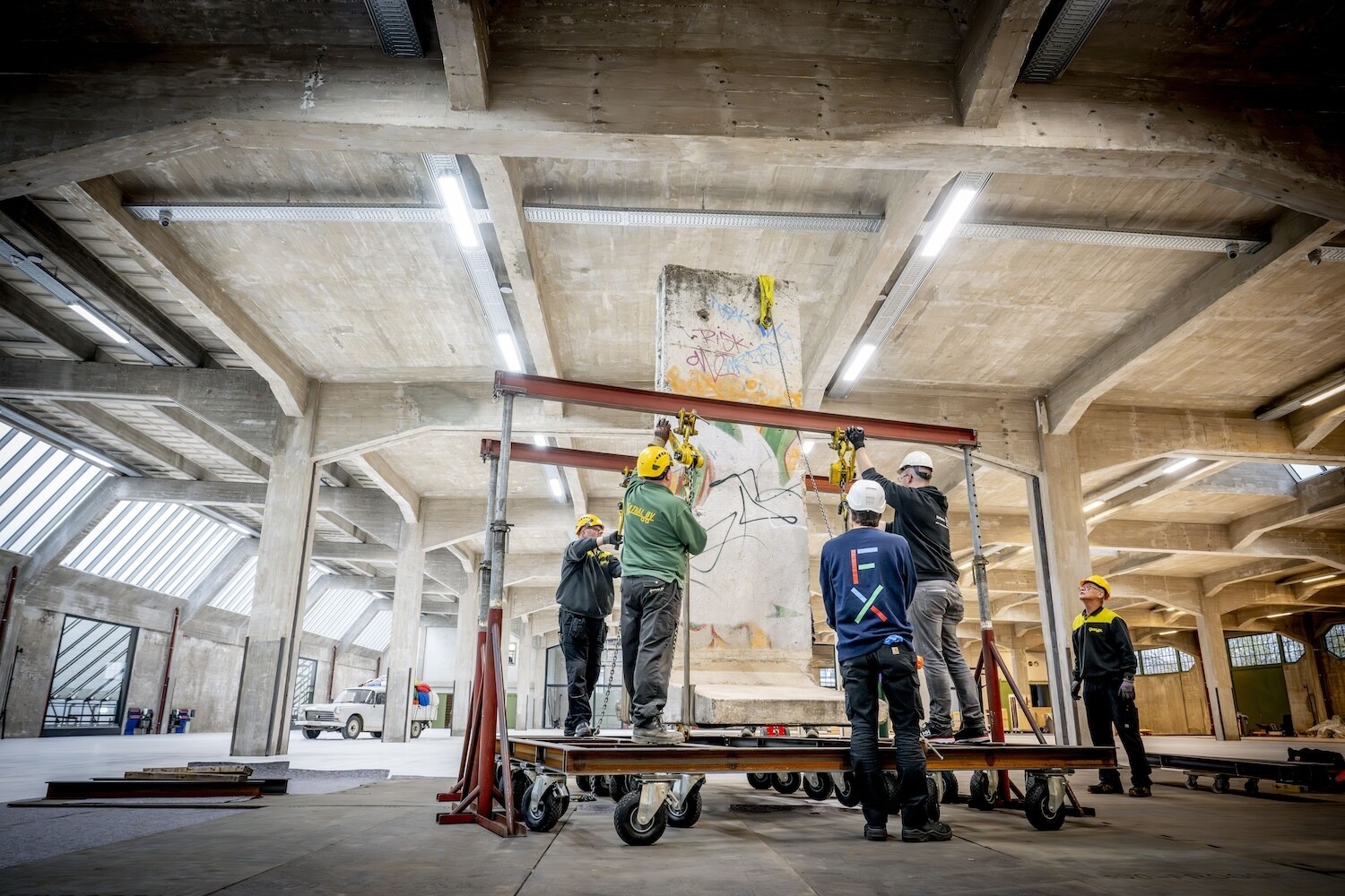 Installatie Berlijnse Muur Foto door Robin Utrecht