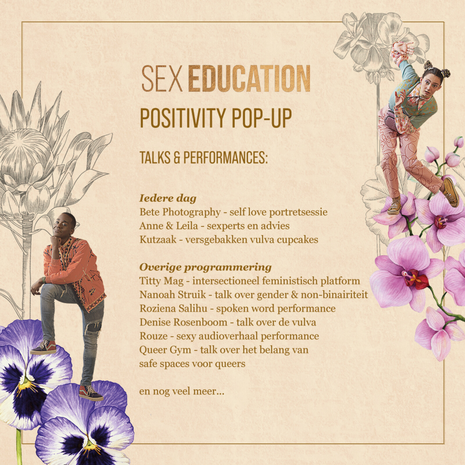 Sex Education pop up schema Rotterdam