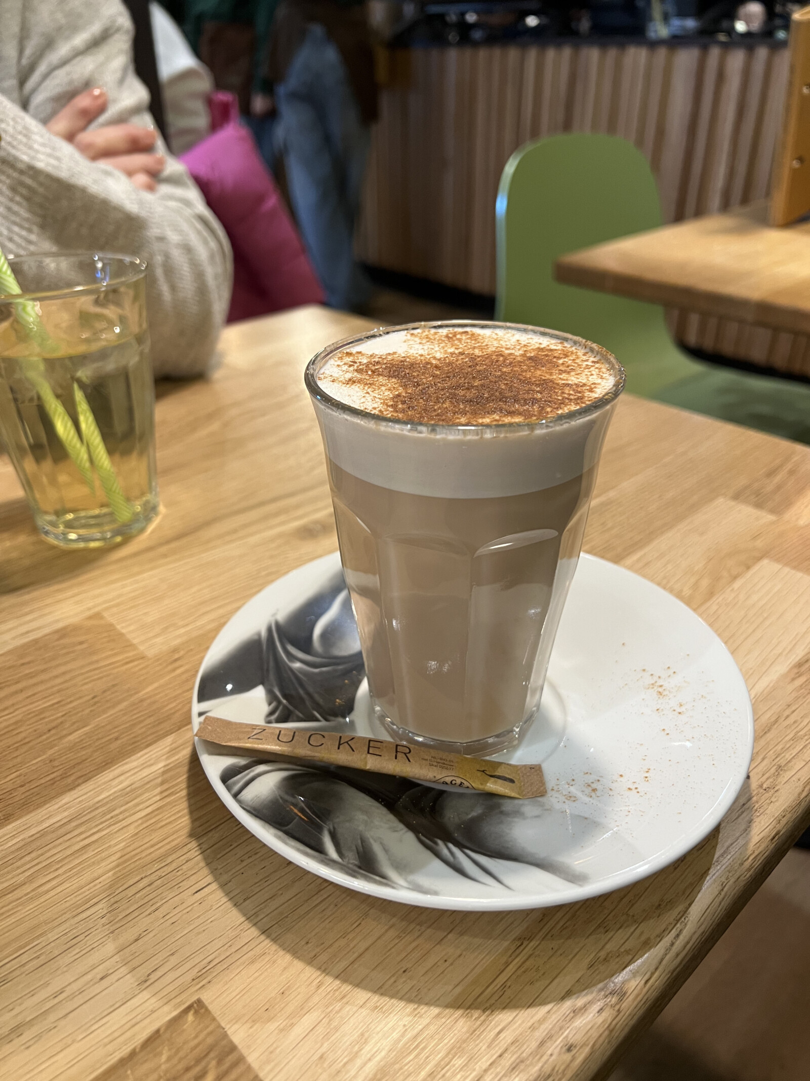 Chai latte bagels and beans 2