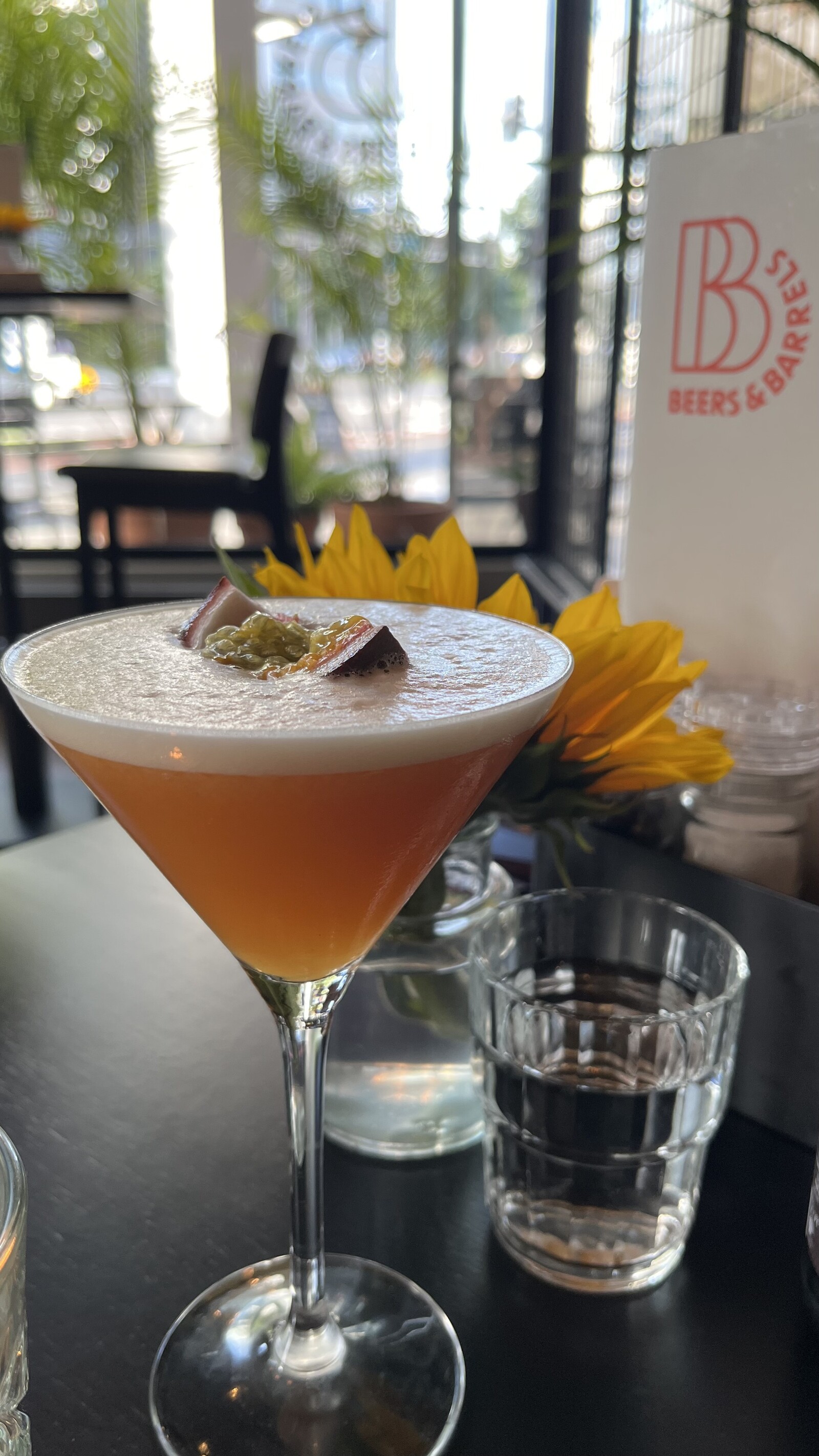 Beers Barrels Pornstar Martini