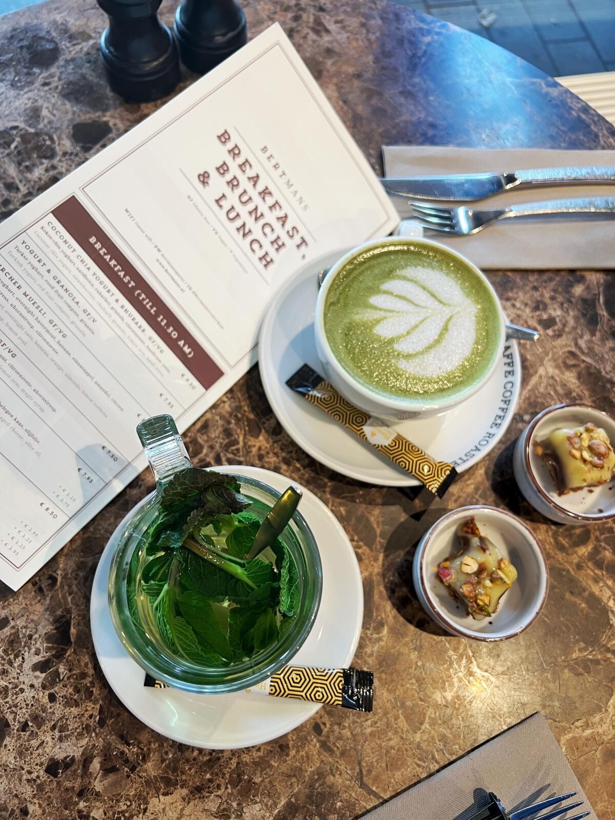 Bertmans thee en matcha
