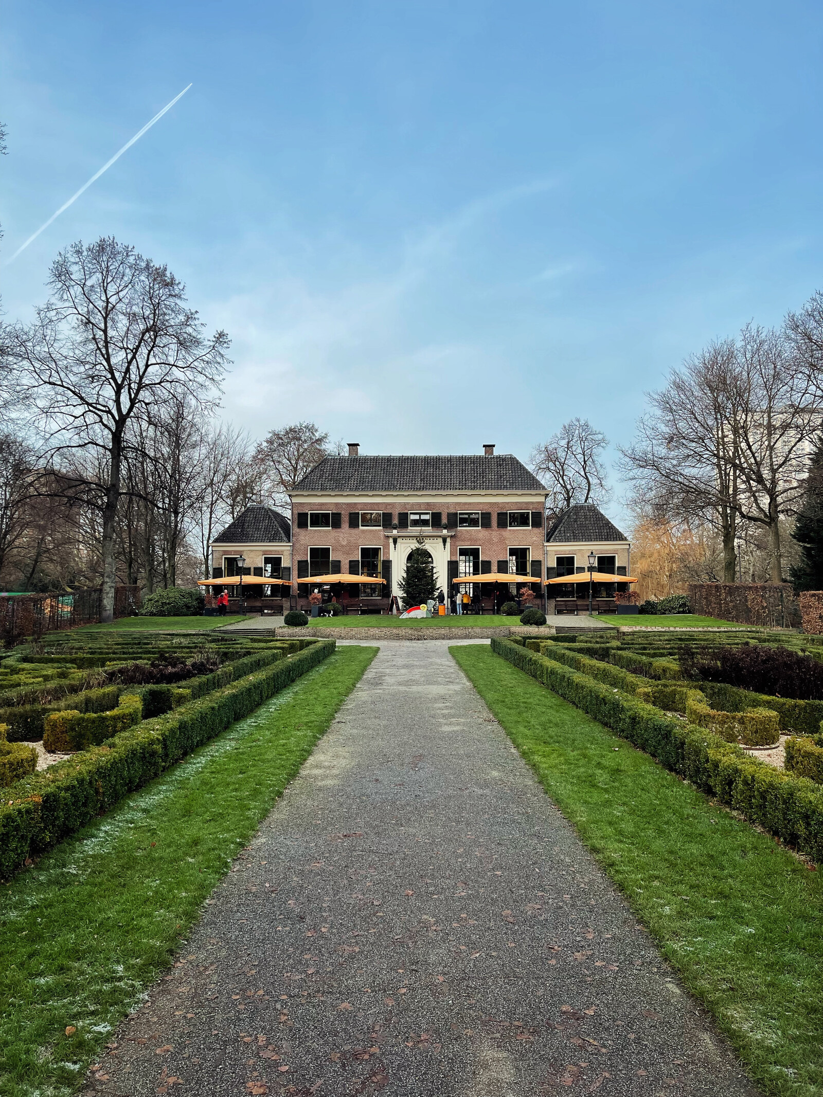 Dudok in het Park Rotterdam winter