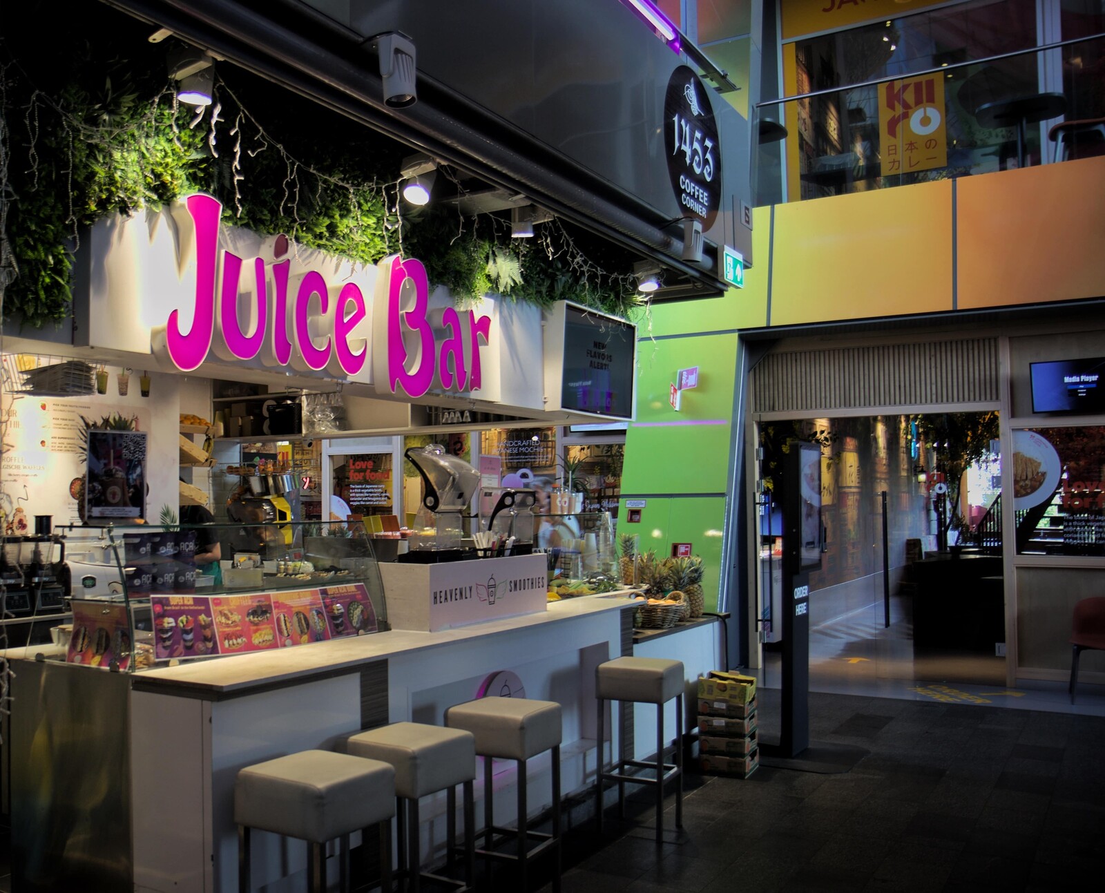 Juice Bar Heavenly Smoothies Markthal min