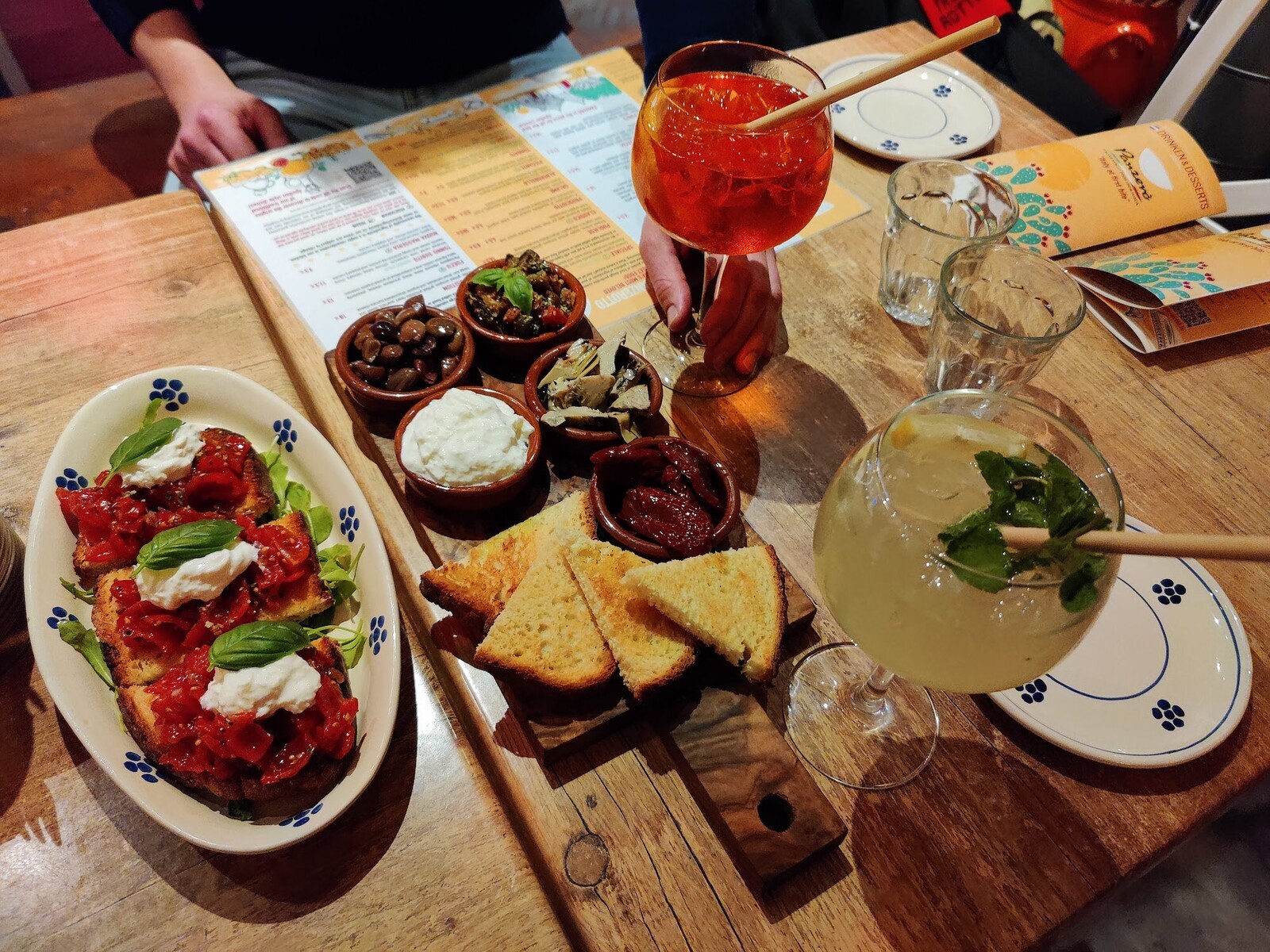Panzero Antipasti Table