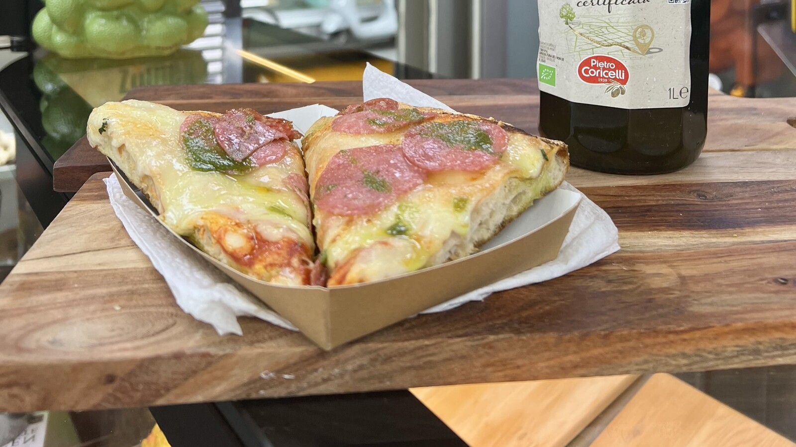 Pinsa salami Picobello Fresh Thijs