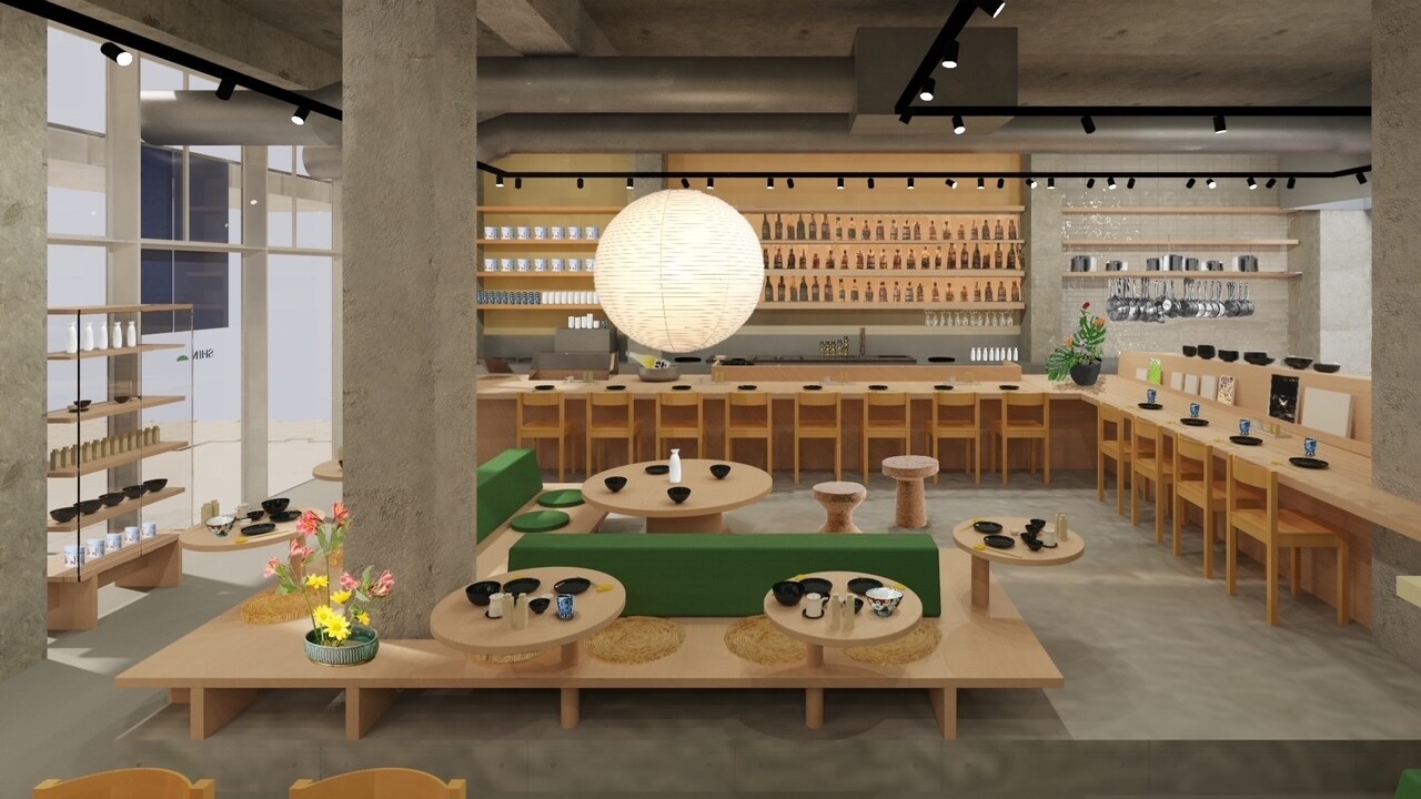 Japanse tapasbar SHIN Rodezand interieur Rotterdam Centrum