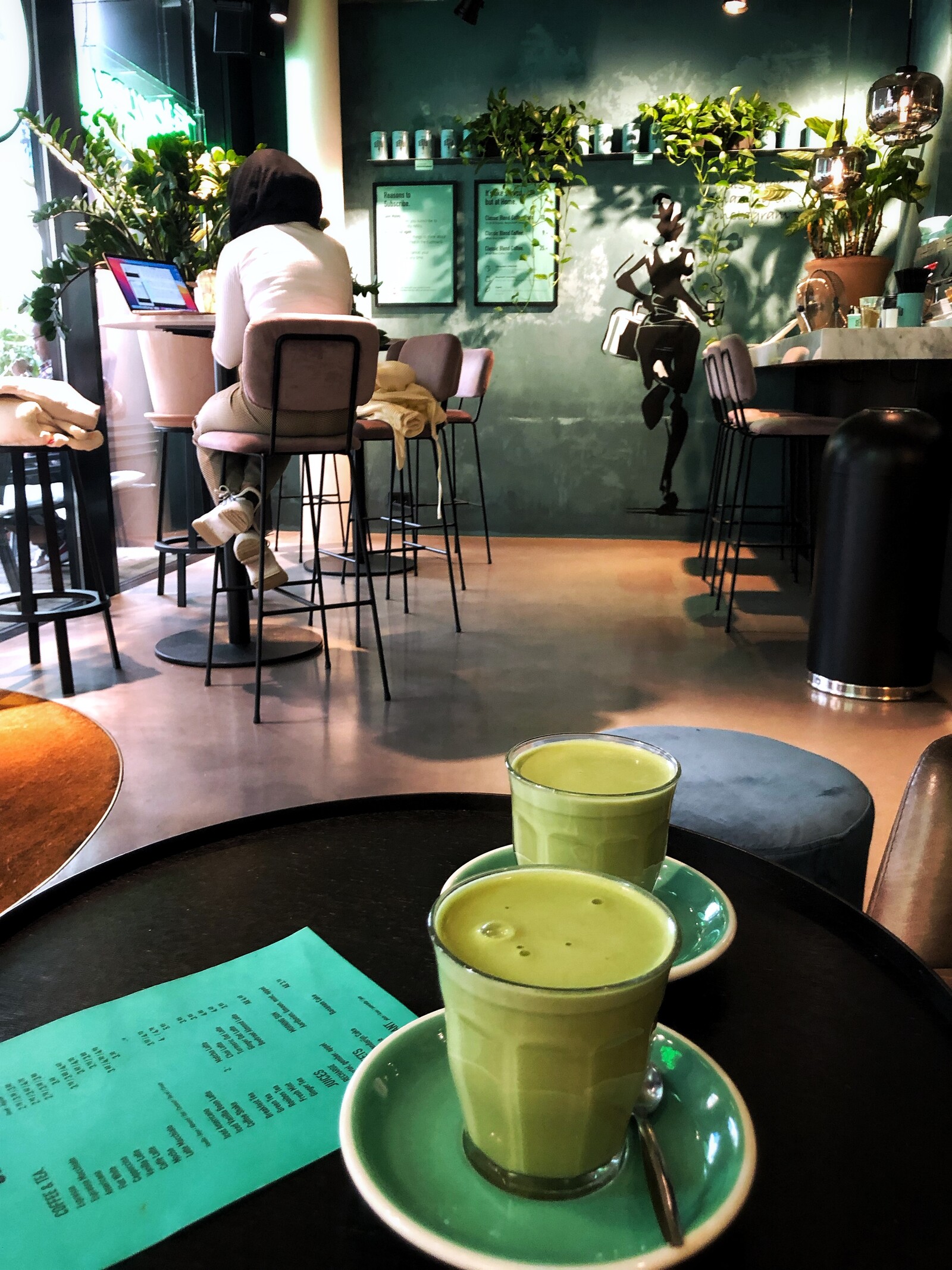 Served Coolsingel matcha latte Rotterdam