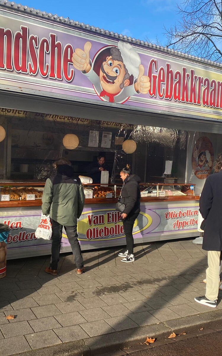 Van Eijks oliebollen stadhoudersplein Rotterdam