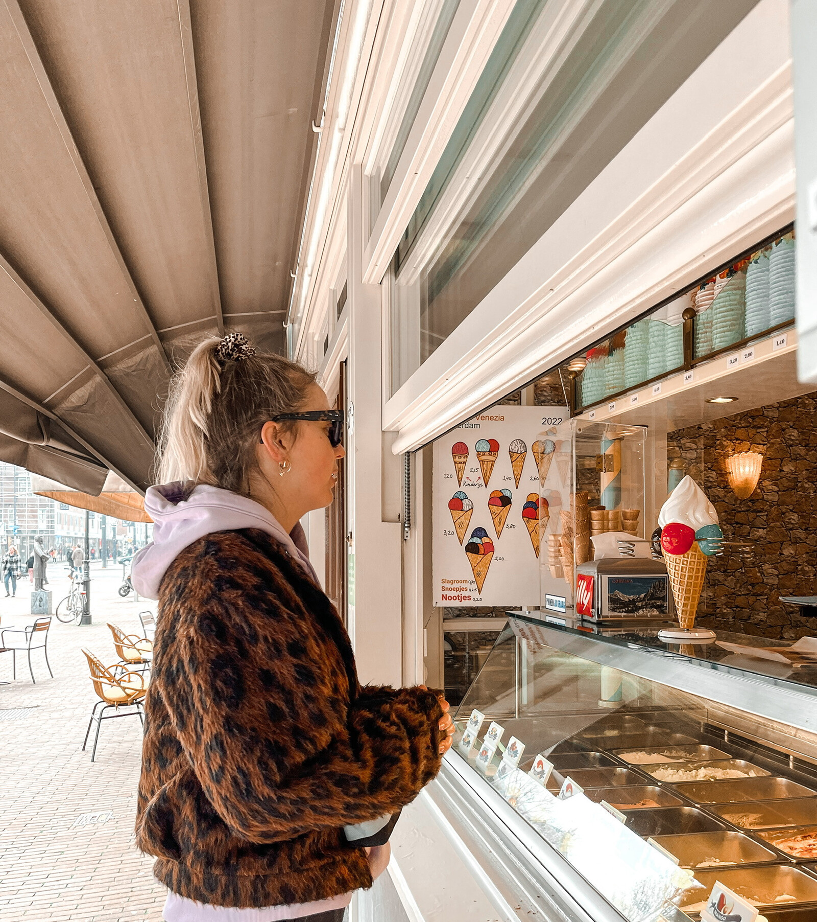 Venezia ijsje bestellen rotterdam centrum