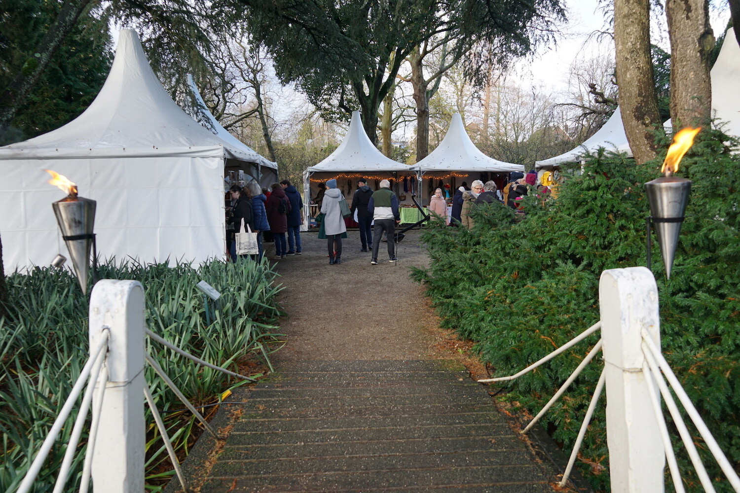 Kerstmarkt Trompenburg entree