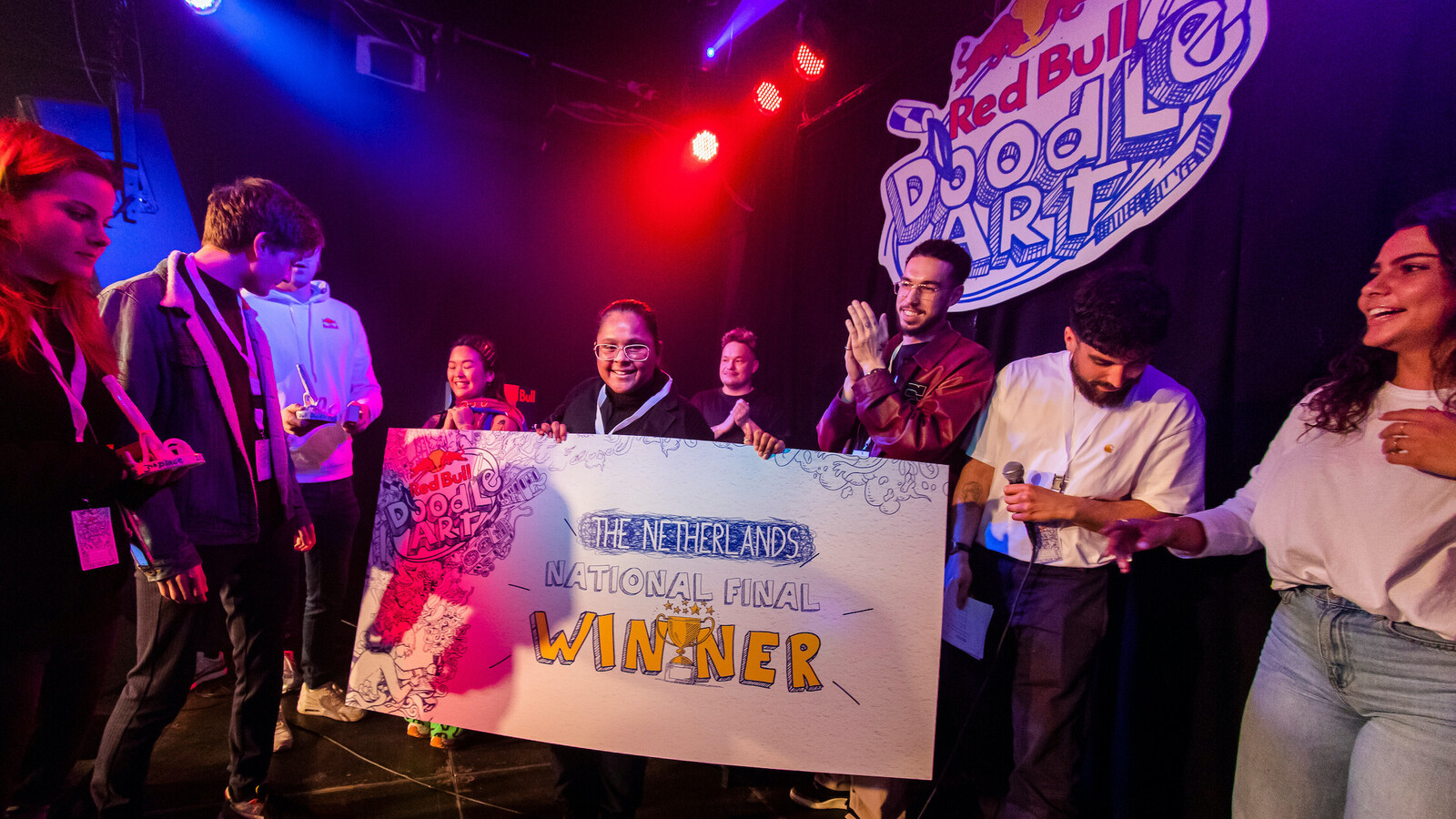 Red Bull Doodle Art 2023 winner