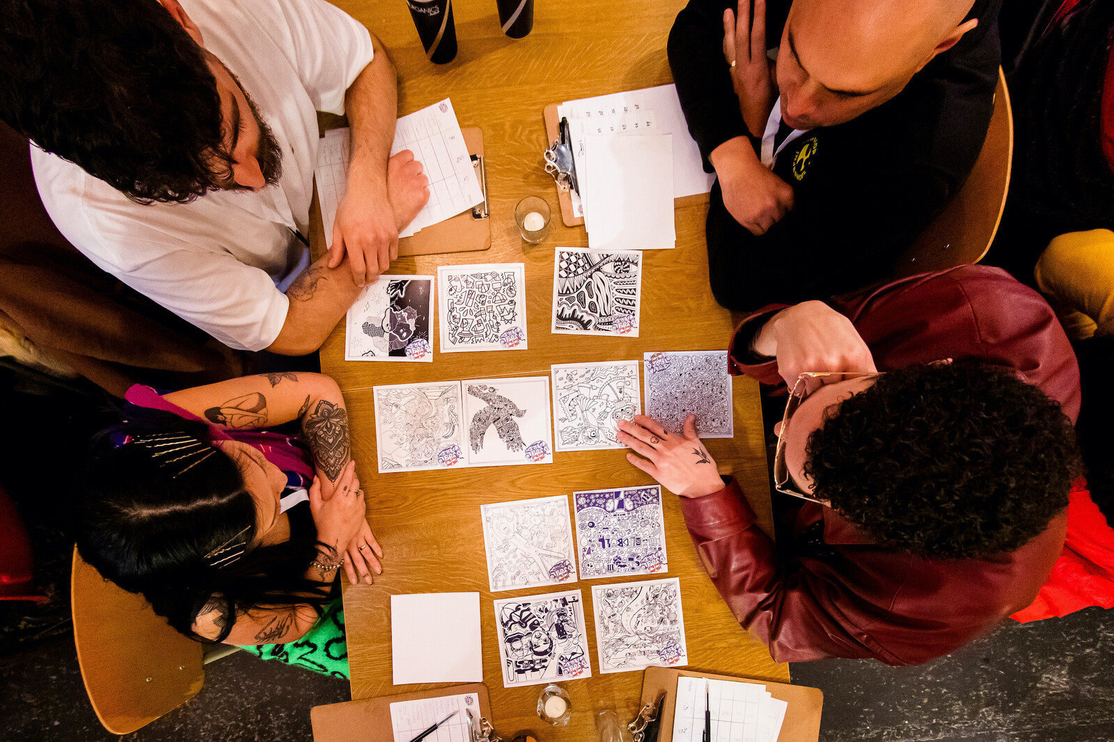Red Bull Doodle Art 2023 judges