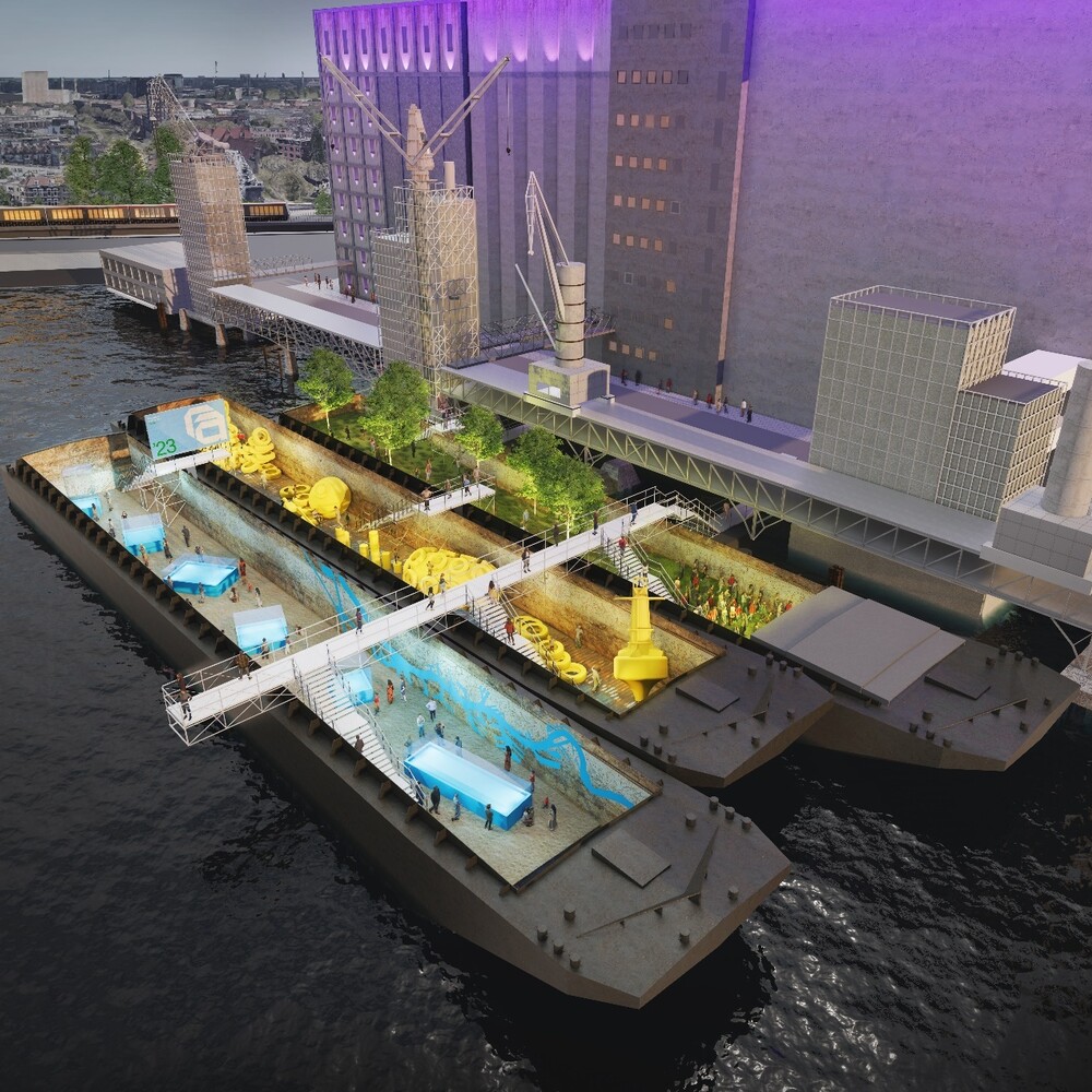 Drijvend festivalhart Rotterdam Architectuur Maand