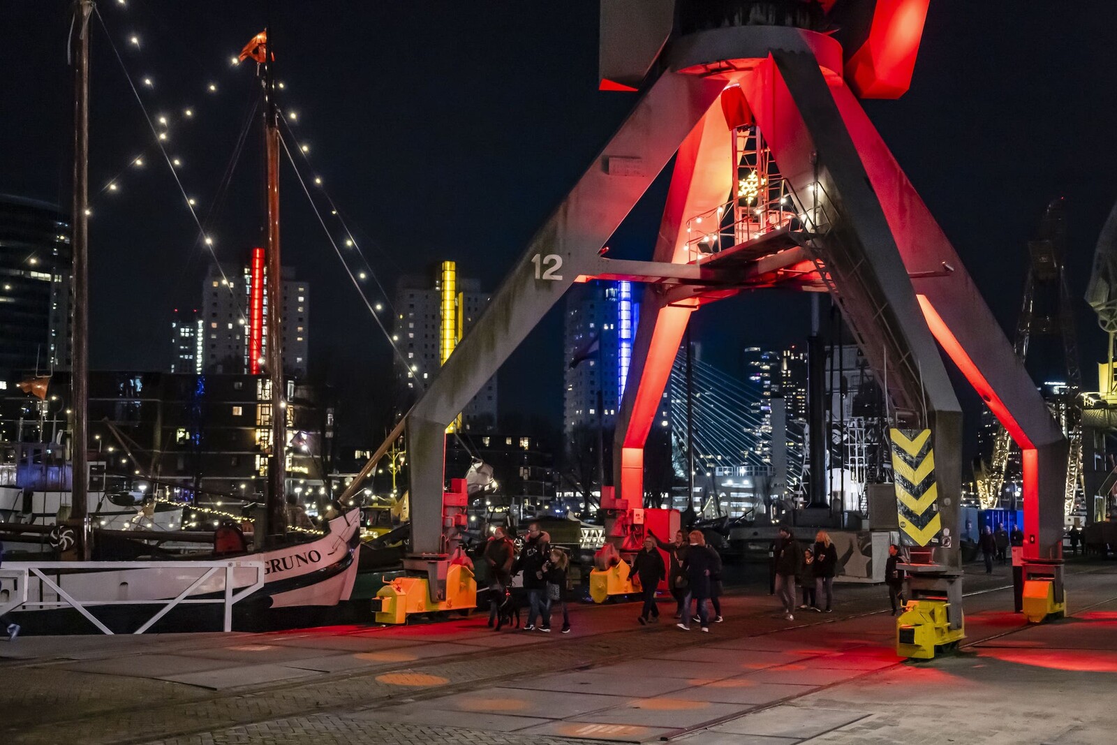 Rotterdam Night Walk 2022 18 min
