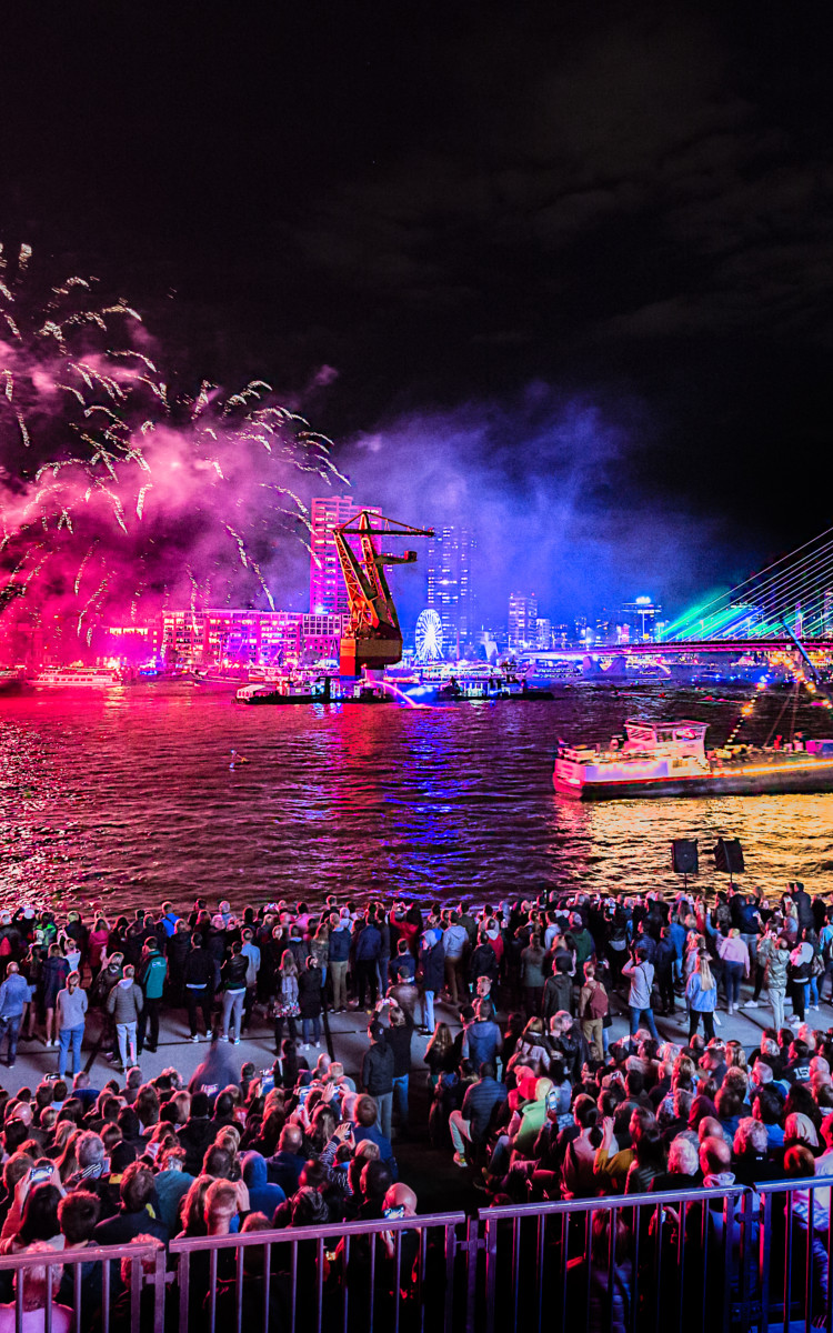 Wereldhavendagen vuurwerk