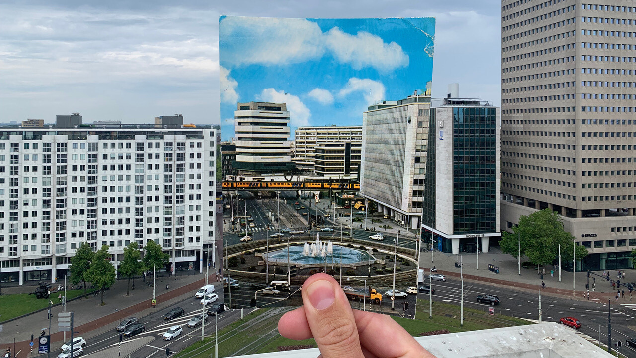 Steven Bos Past Postcards Project Hofplein