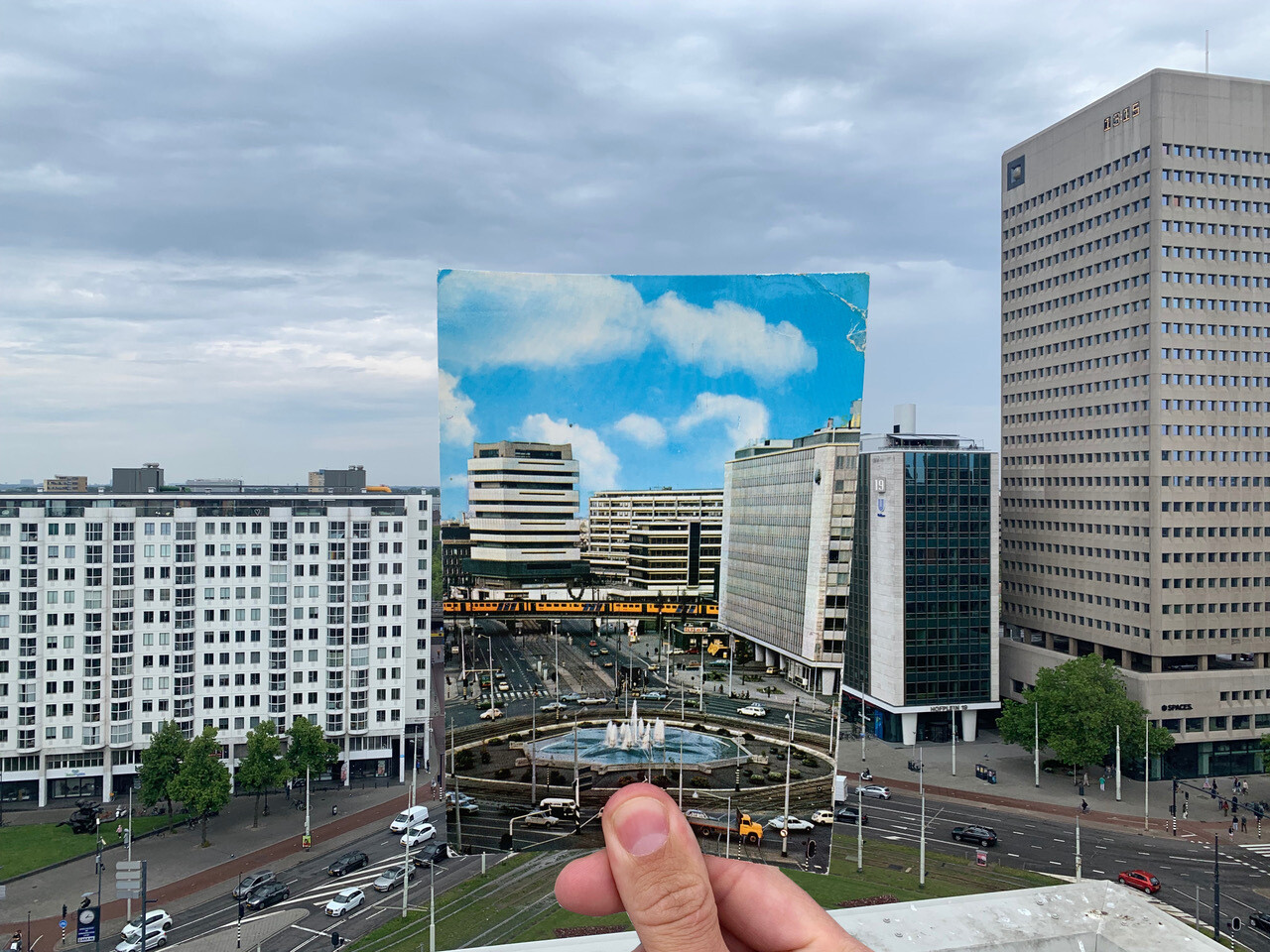 Steven Bos Past Postcards Project Hofplein