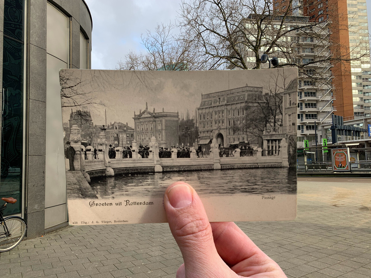 Steven Bos Past Postcards Project Rotterdam