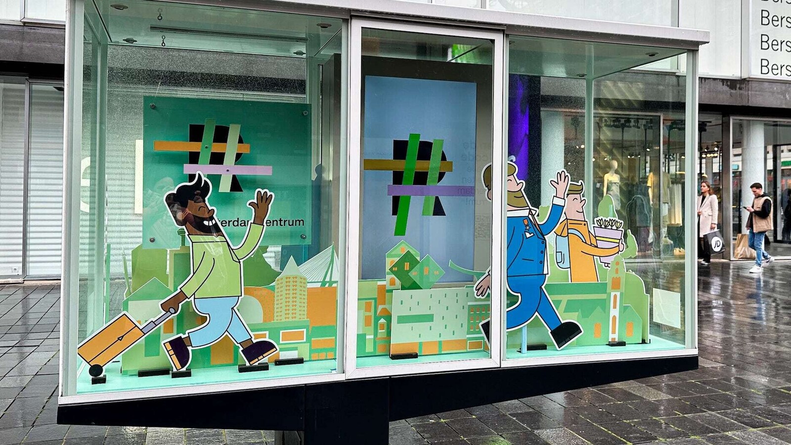 Lente vitrine Rotterdam Centrum 1