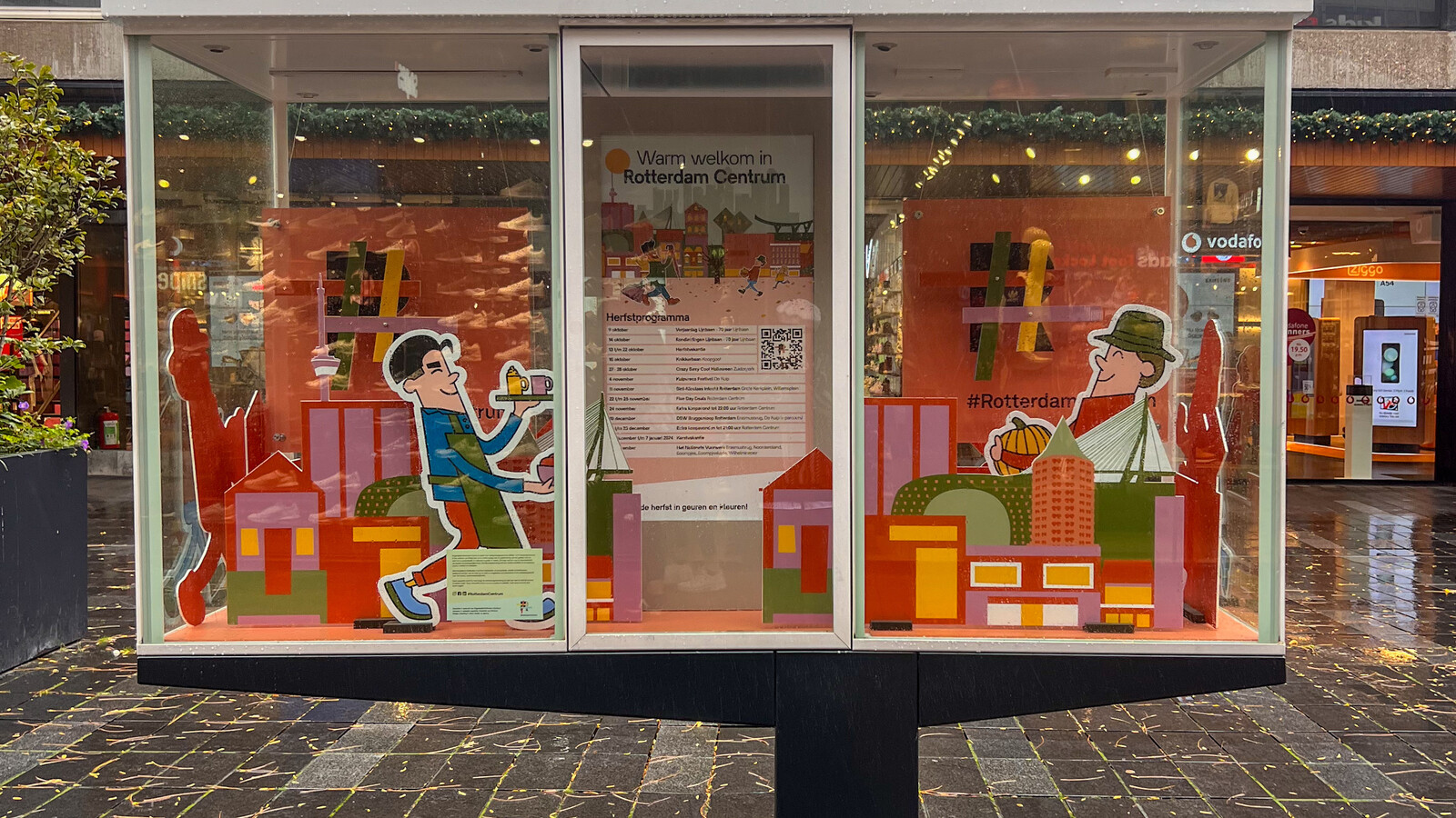 Herfstvitrine Rotterdam Centrum