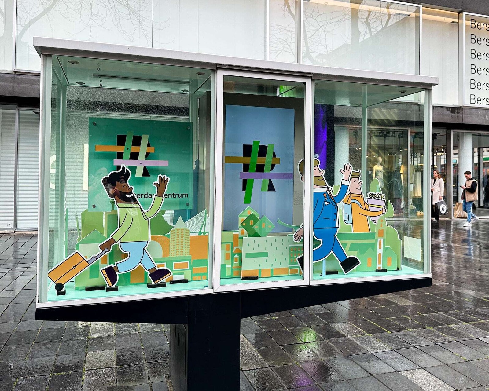Lente vitrine Rotterdam Centrum 1
