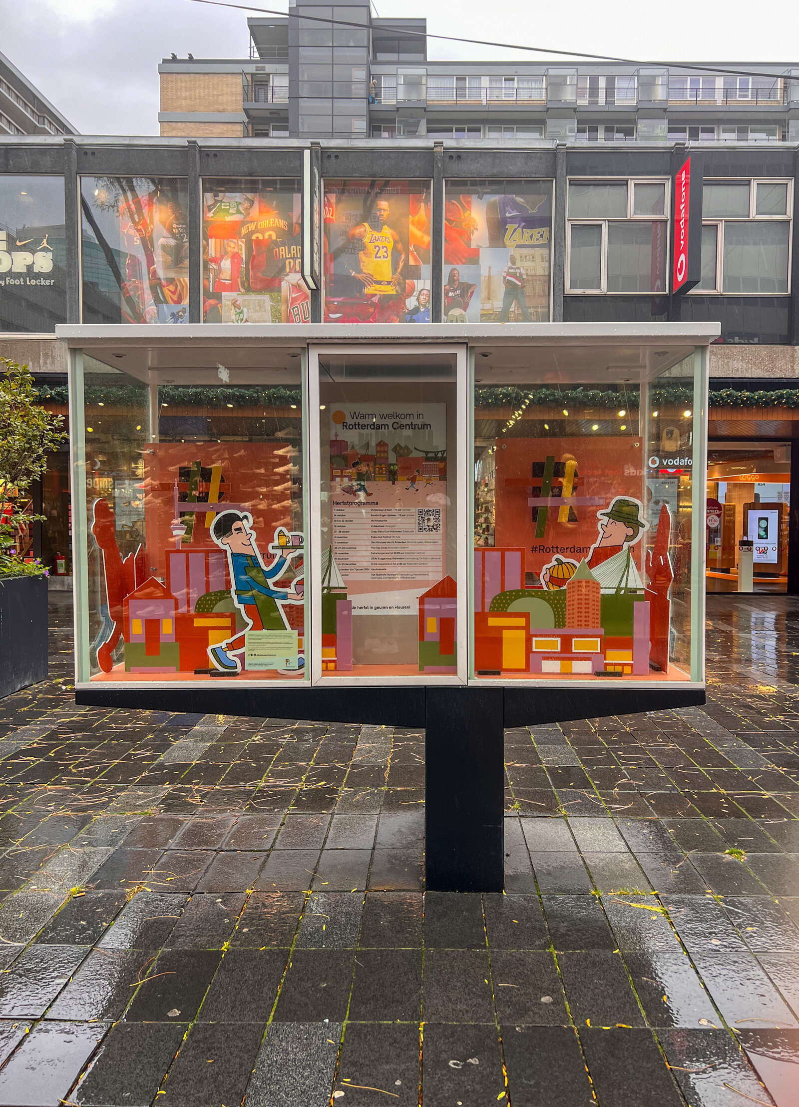 Herfstvitrine Rotterdam Centrum