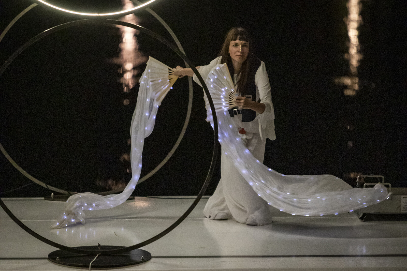 Lorin lichtshow dek Rotterdam