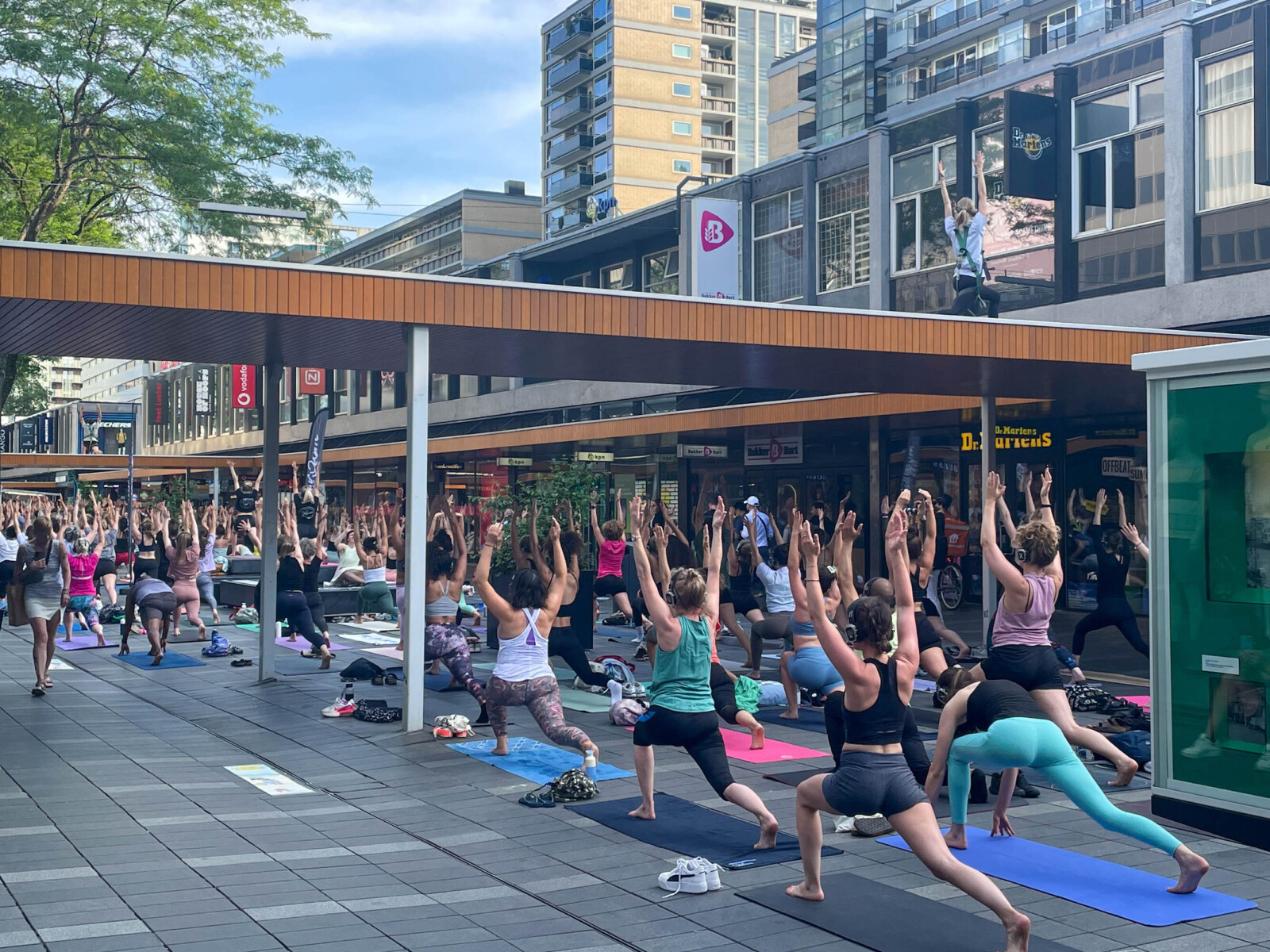 Langste Zonnegroet Rotterdam Lijnbaan
