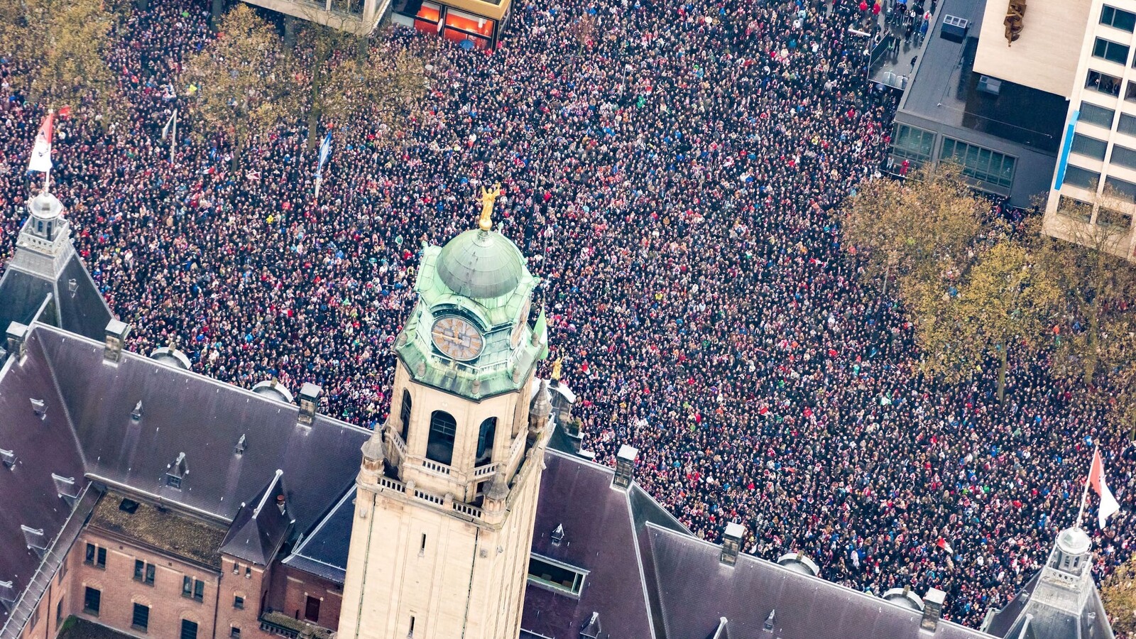 Feyenoord huldiging Paul Martens