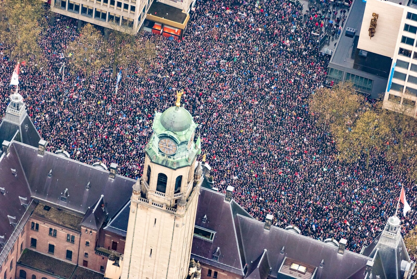 Feyenoord huldiging Paul Martens