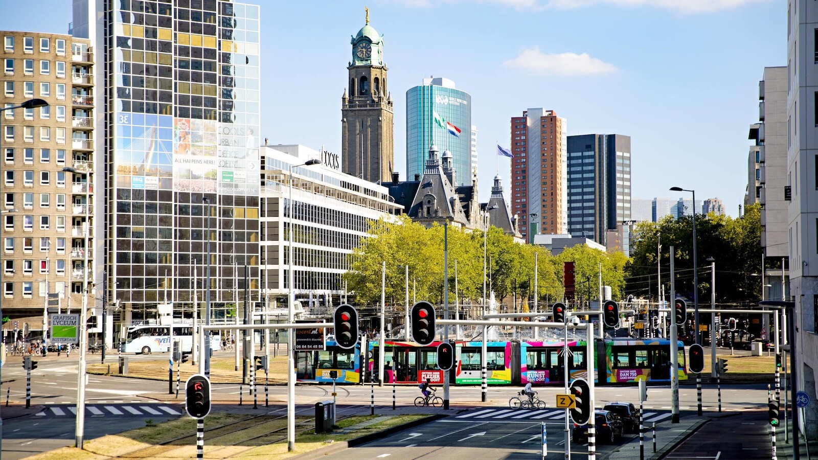 Coolsingel Hofplein Iris van den Broek