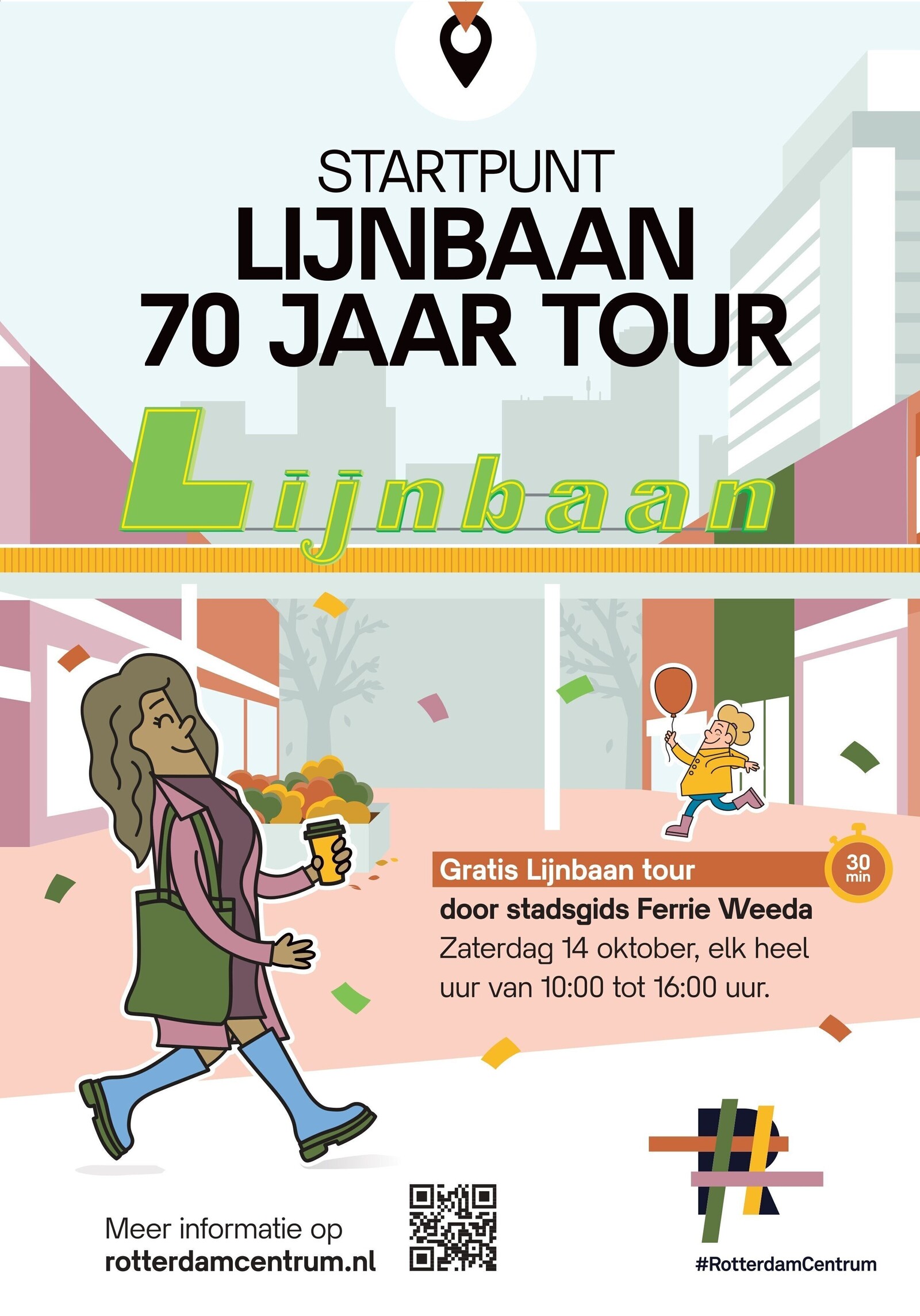 Lijnbaan 70 jaar startpunt