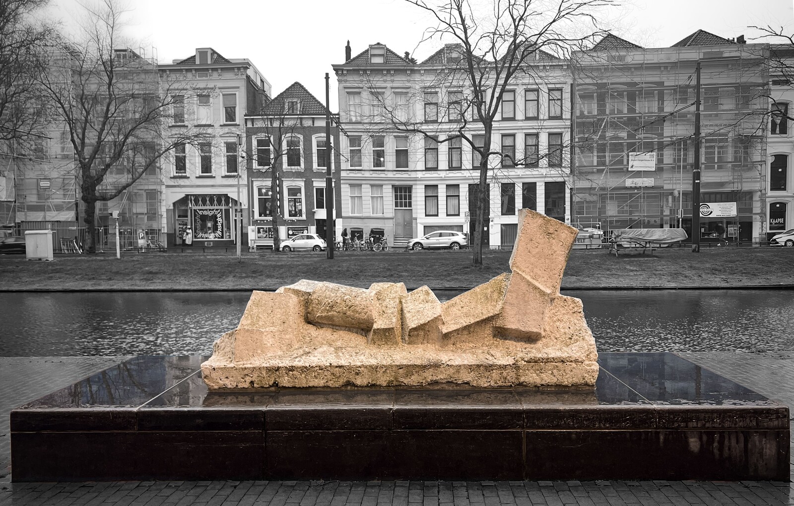 Reclining Figure Wotruba statue Rotterdam myview rotterdam