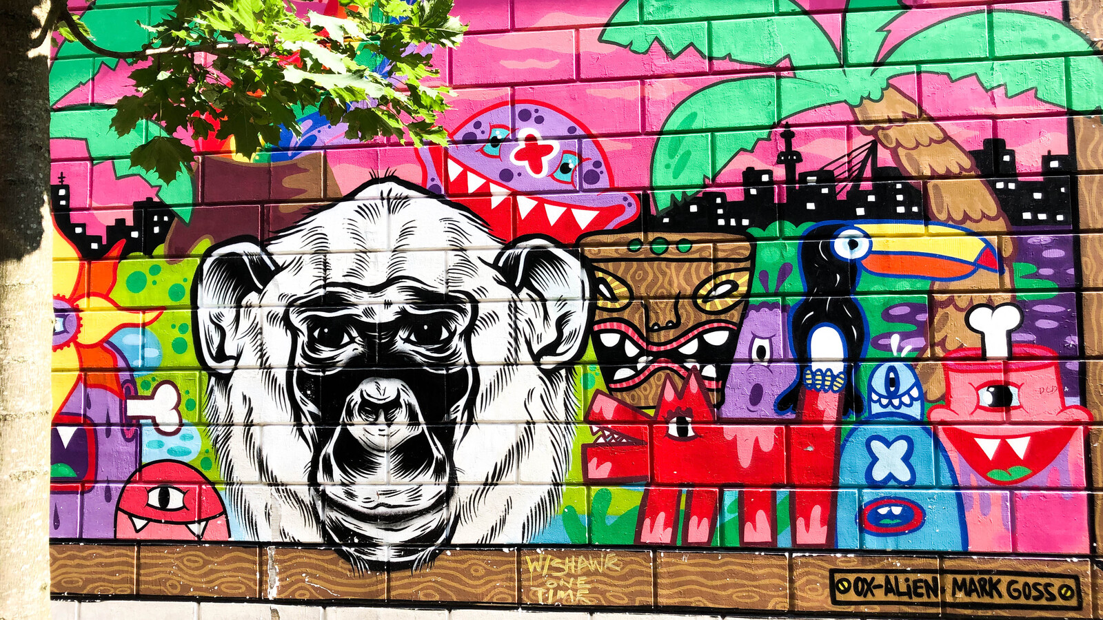 Ox Alien Mark Gosso Witte de Withstraat Rotterdam
