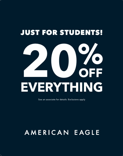 American Eagle Student promo