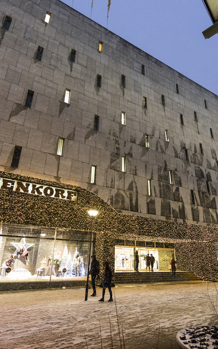 De Bijenkorf kerstverlichting Guido Pijper
