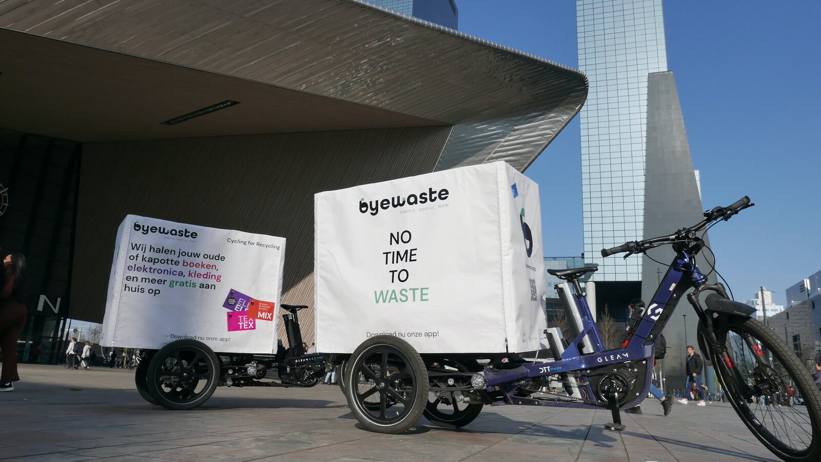 Byewaste centraal station rotterdam 2