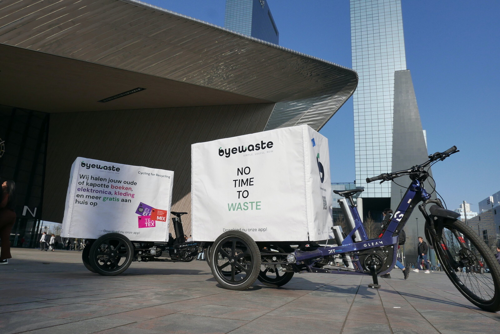 Byewaste centraal station rotterdam 2