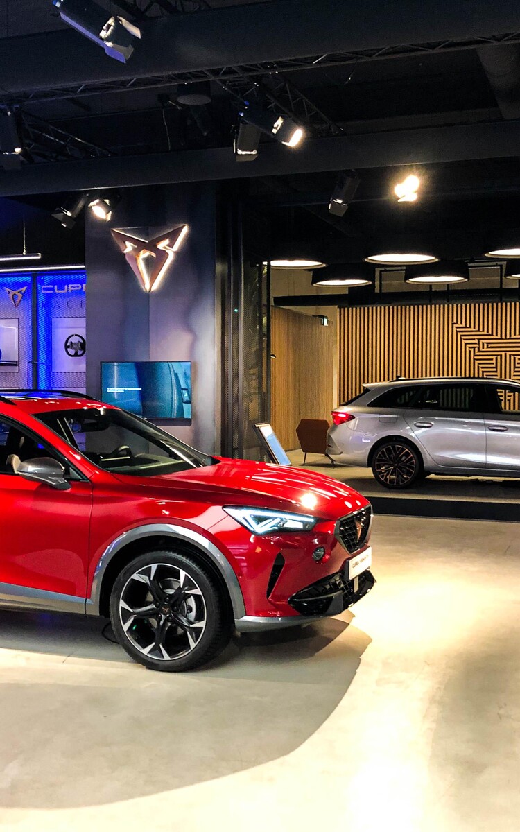 CUPRA City Garage showroom overzicht Rotterdam