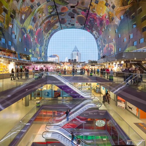 Markthal roltrappen 2014 ️ Ossip van Duivenbode