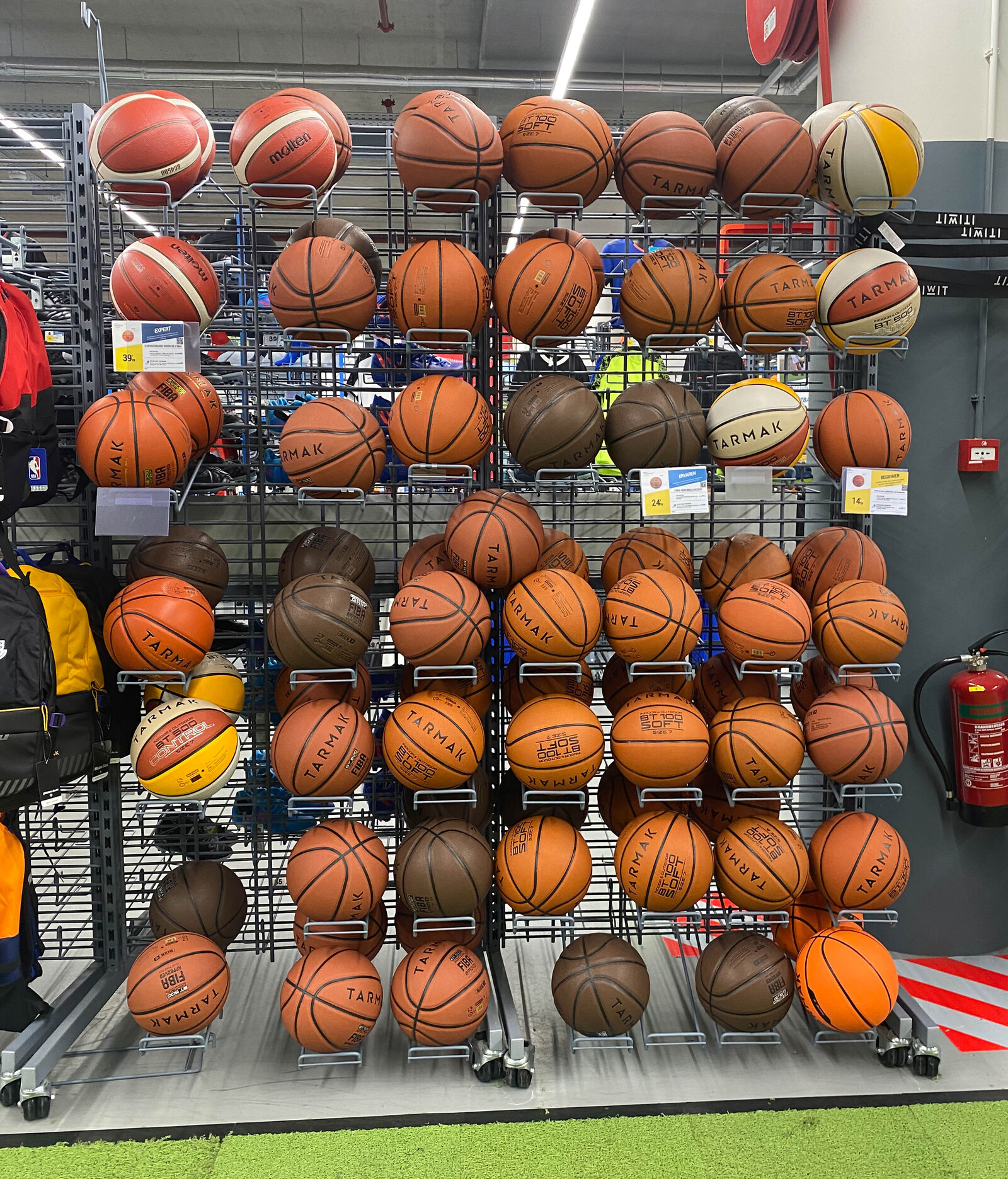 Decathlon basketballen