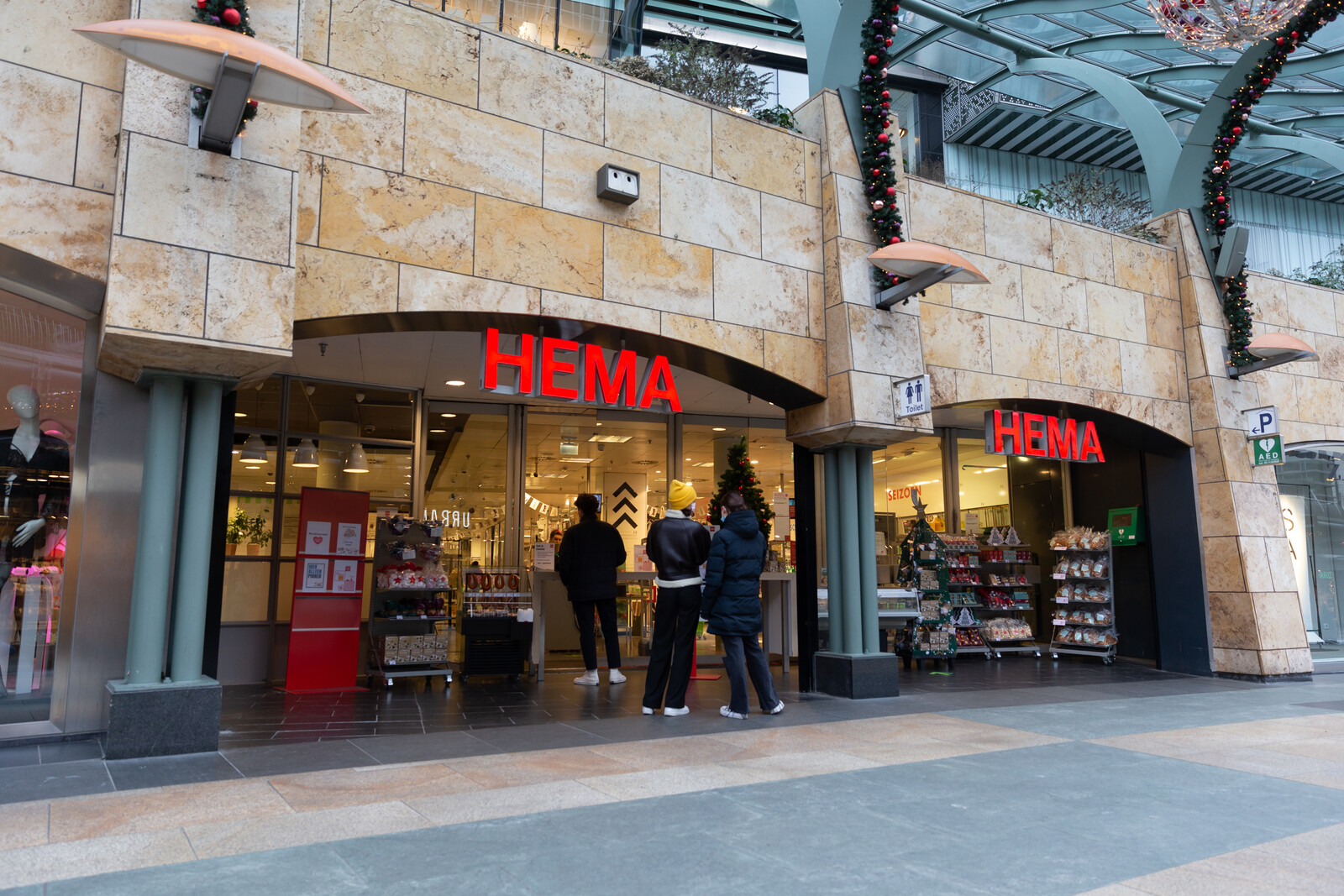 Rij voor HEMA Rotterdam Centrum