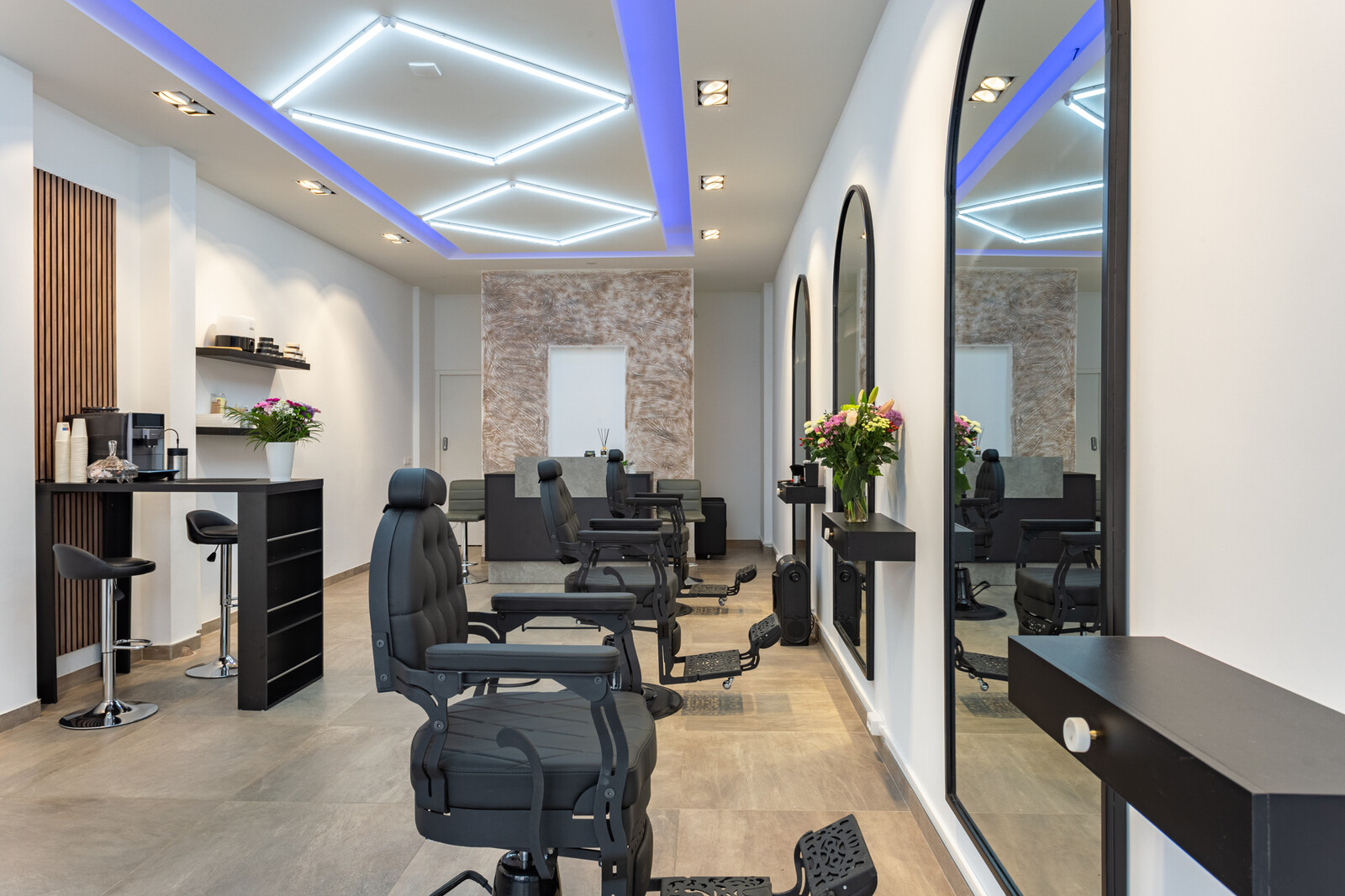 Interieur Venue Barbers Rotterdam